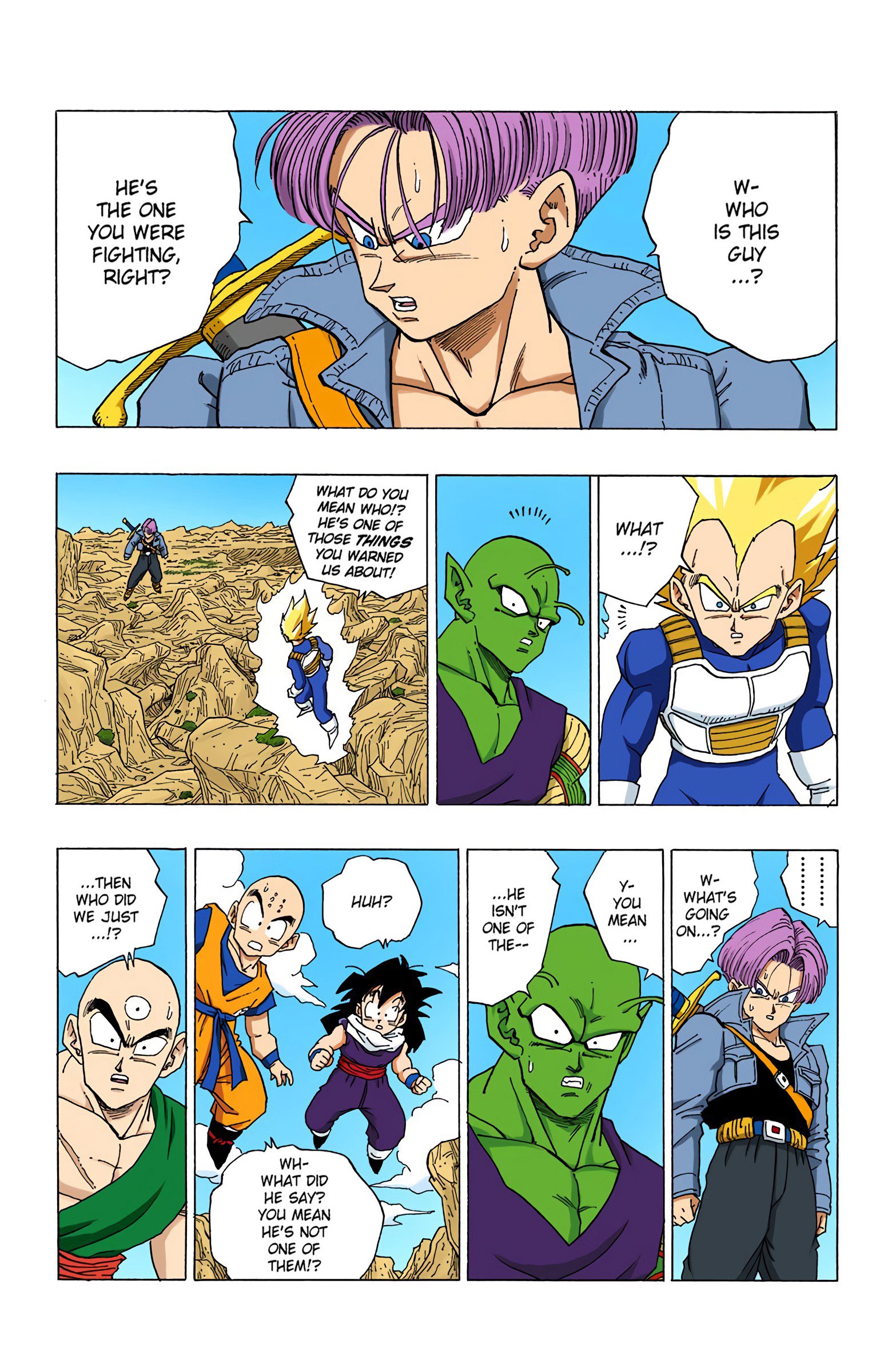 DBZ Perfect Cell Saga (Colored)