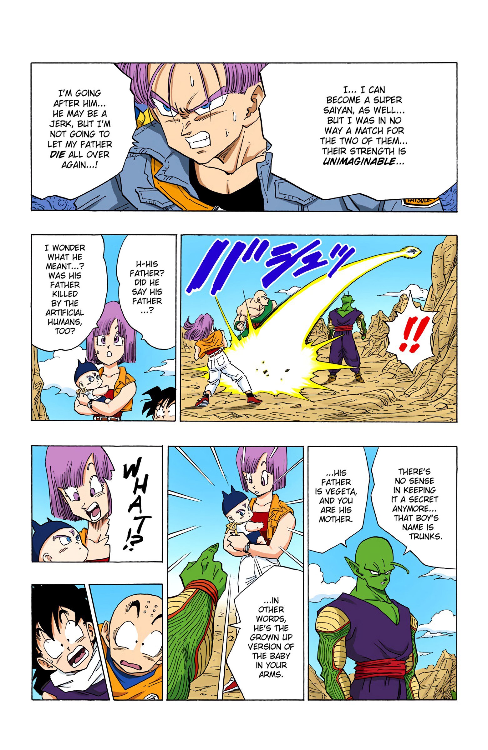 DBZ Perfect Cell Saga (Colored)