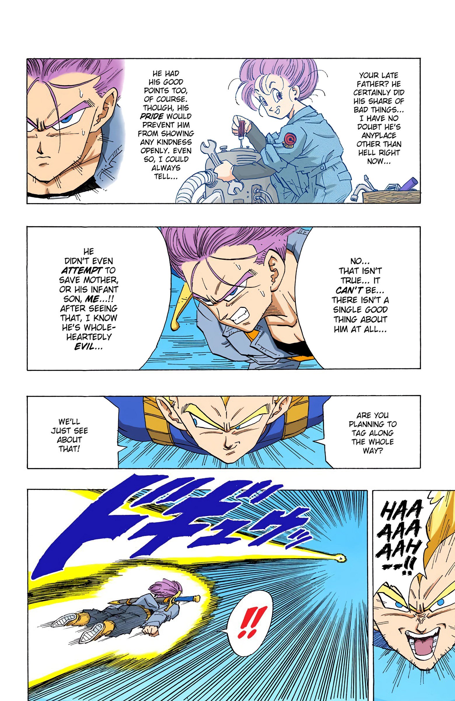 DBZ Perfect Cell Saga (Colored)