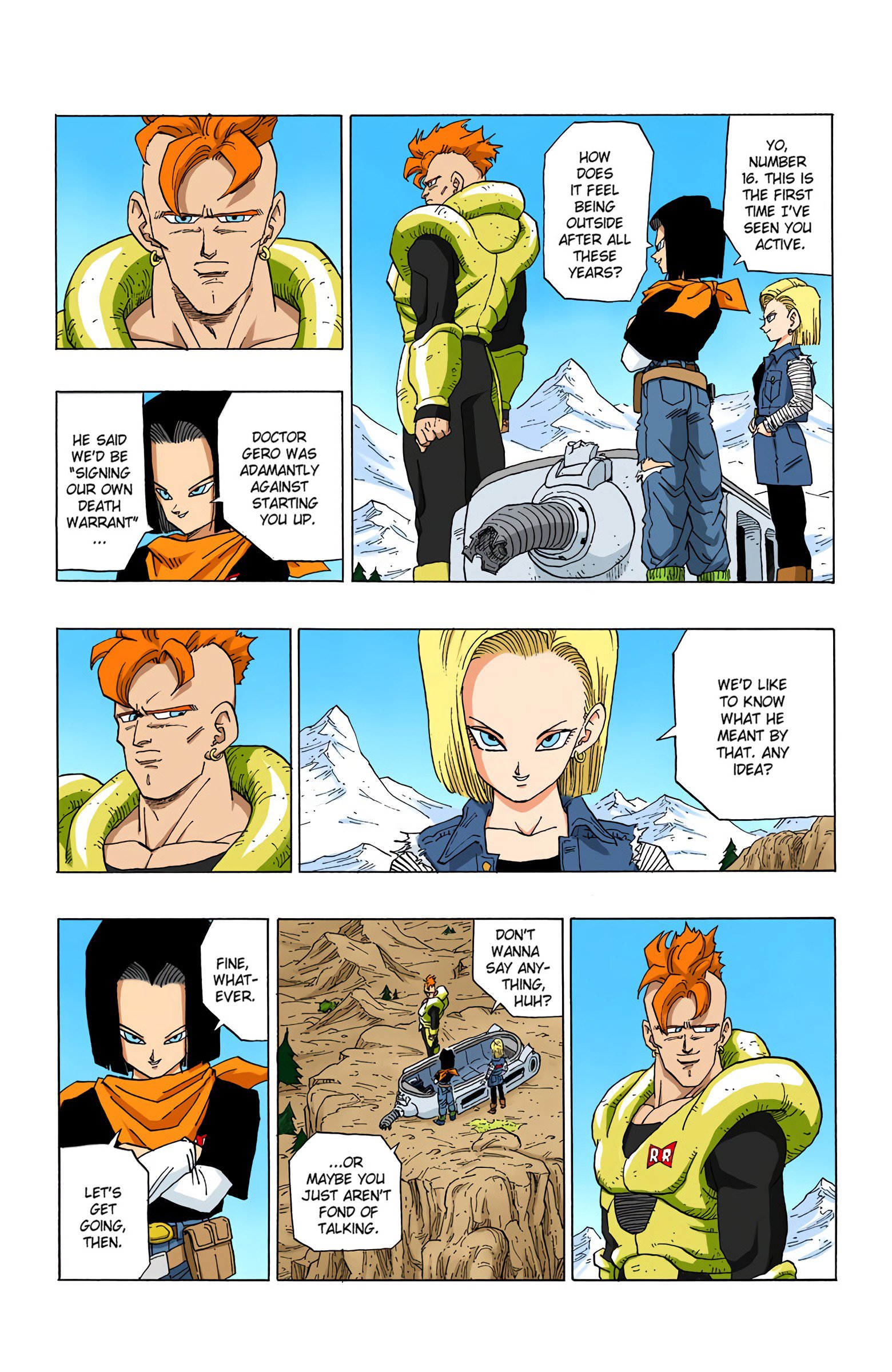 DBZ Perfect Cell Saga (Colored)