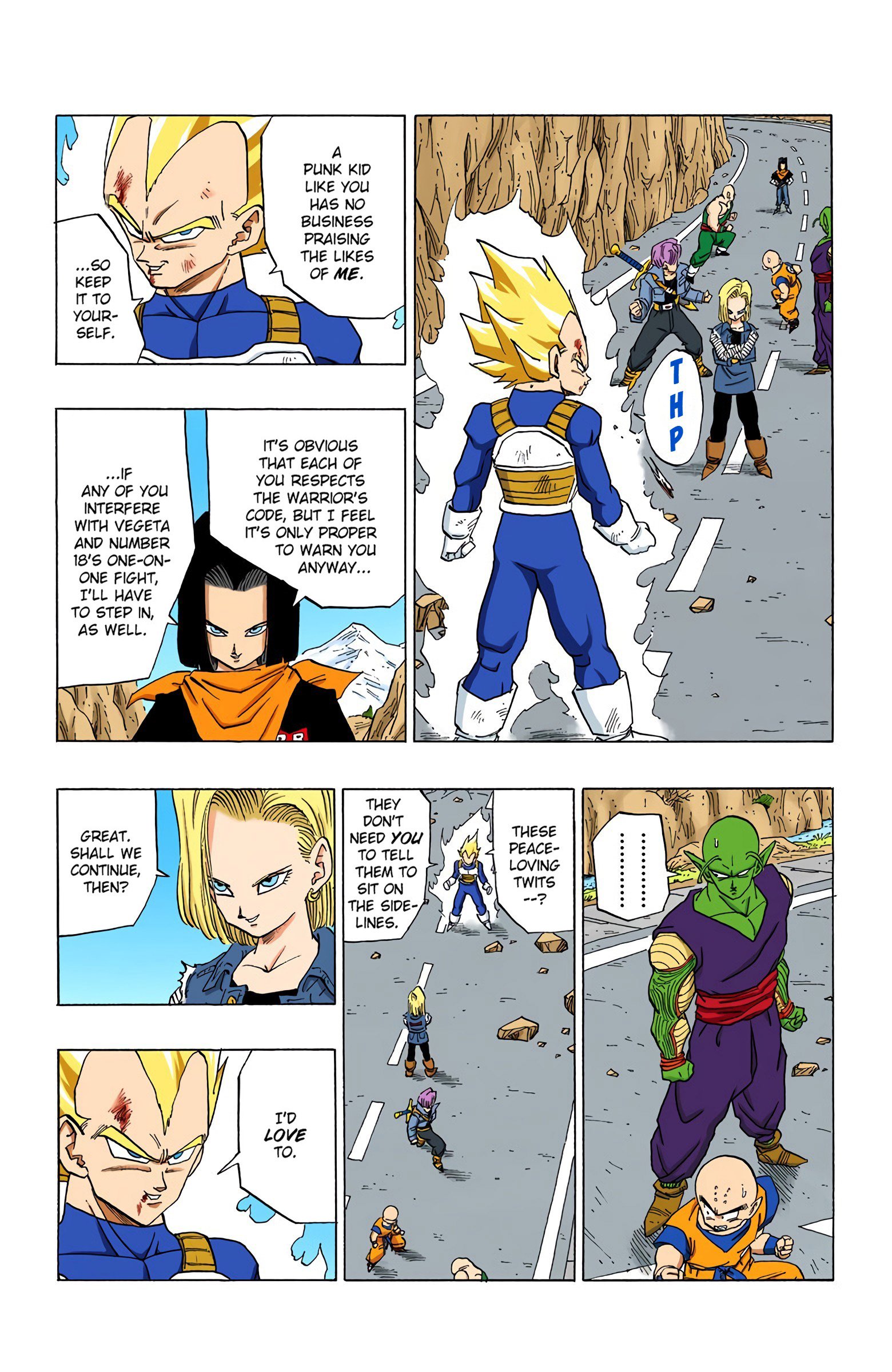 DBZ Perfect Cell Saga (Colored)