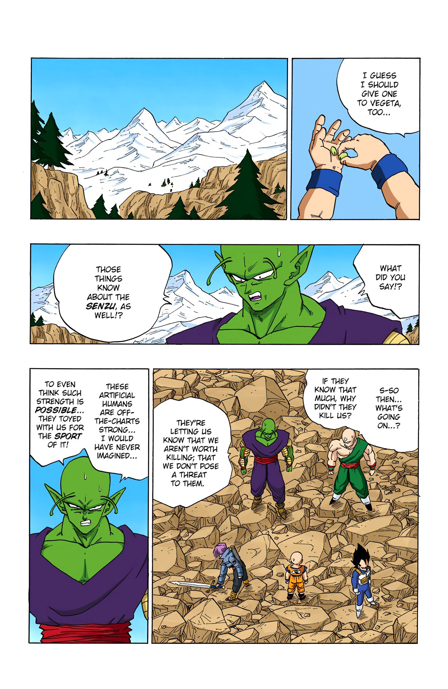 DBZ Perfect Cell Saga (Colored)