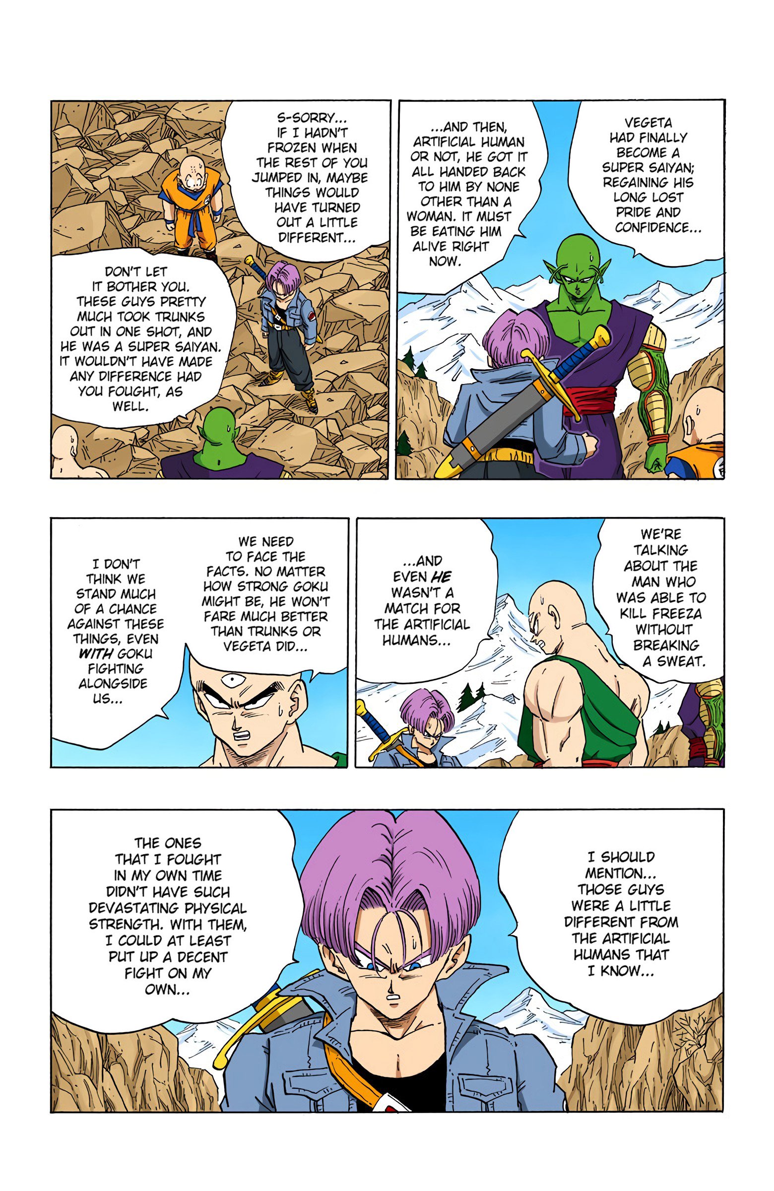 DBZ Perfect Cell Saga (Colored)