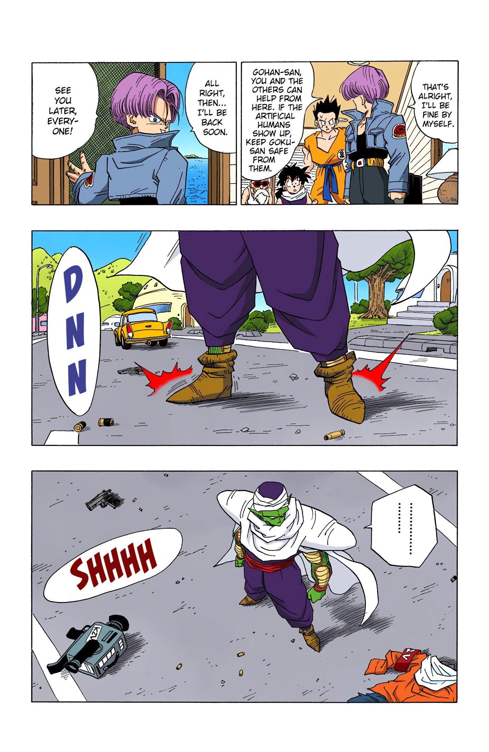 DBZ Perfect Cell Saga (Colored)