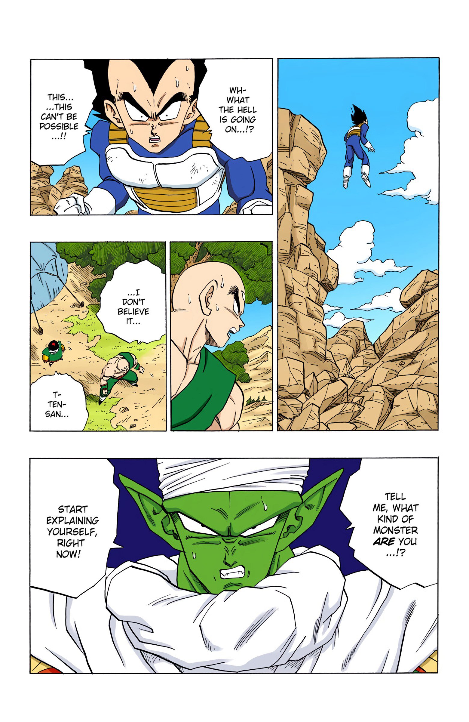 DBZ Perfect Cell Saga (Colored)