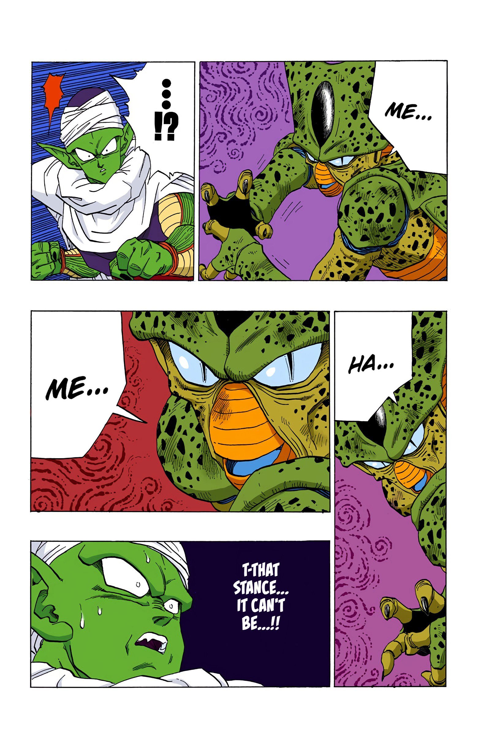 DBZ Perfect Cell Saga (Colored)