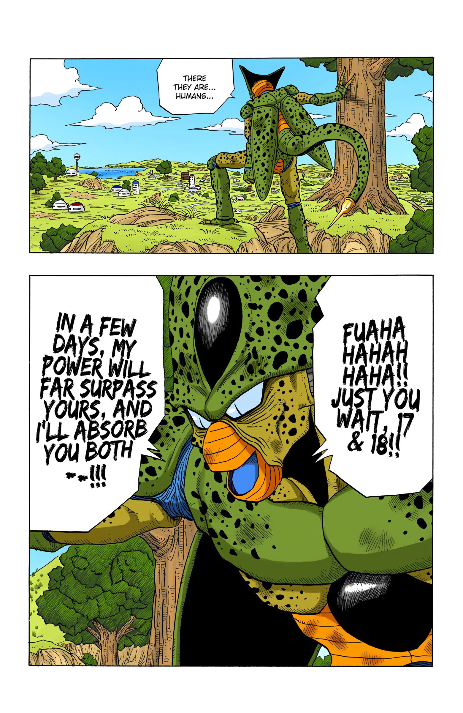 DBZ Perfect Cell Saga (Colored)