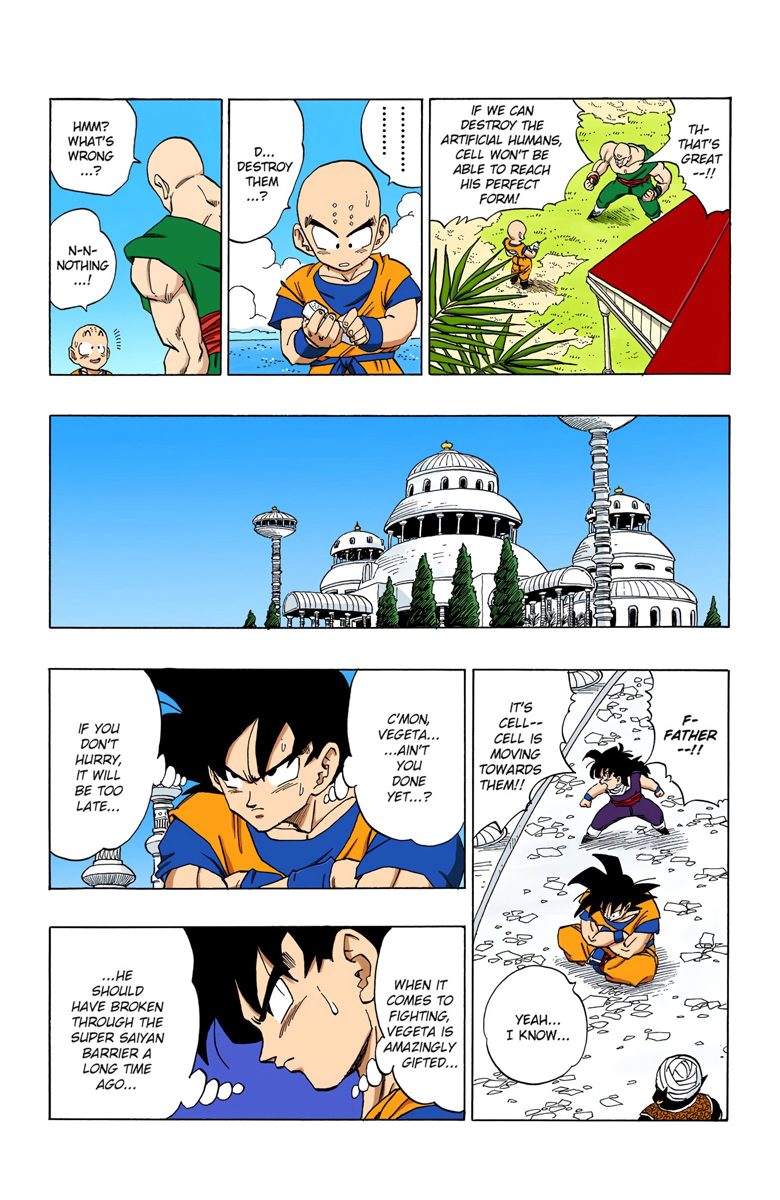 DBZ Perfect Cell Saga (Colored)