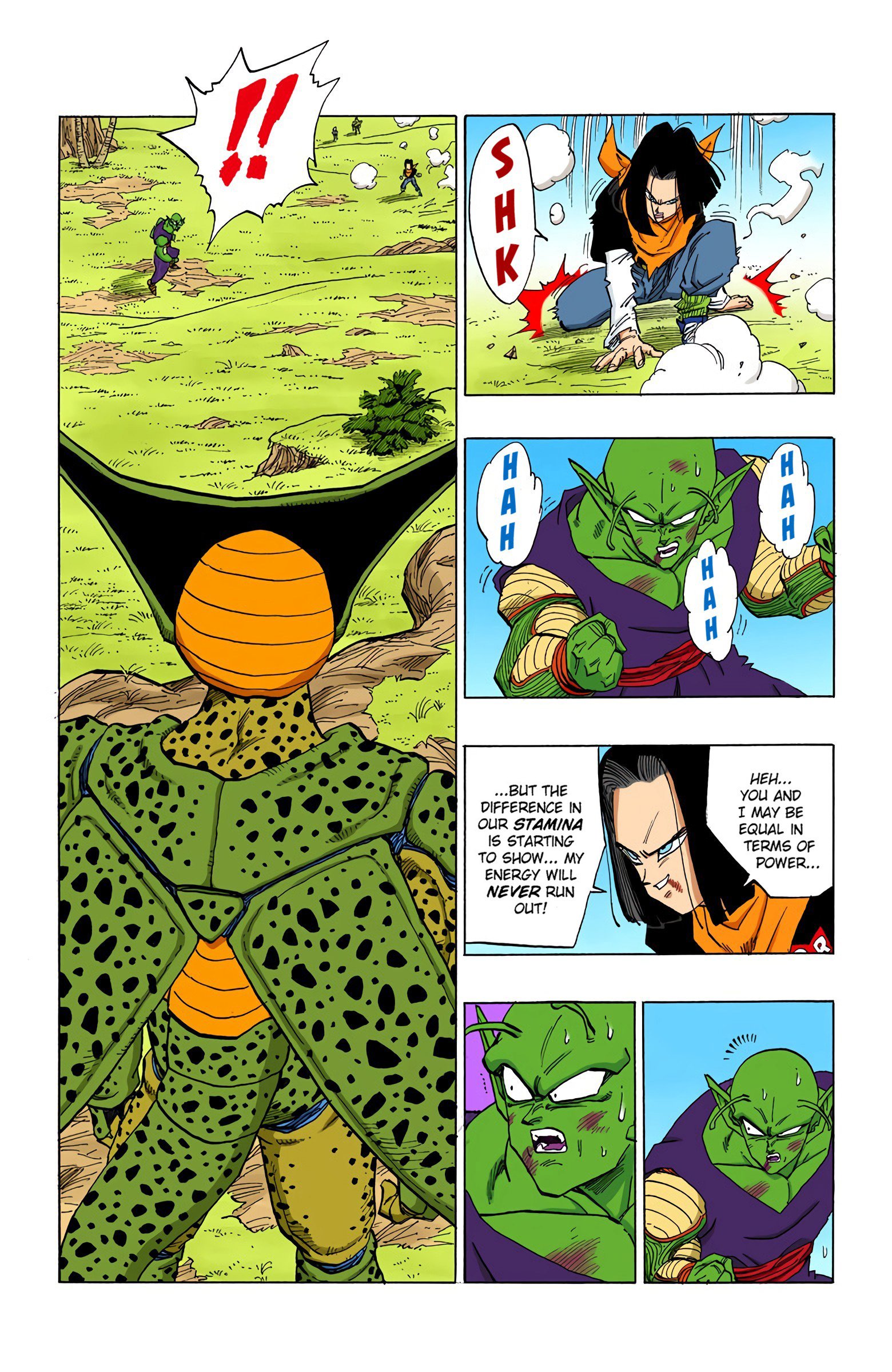 DBZ Perfect Cell Saga (Colored)