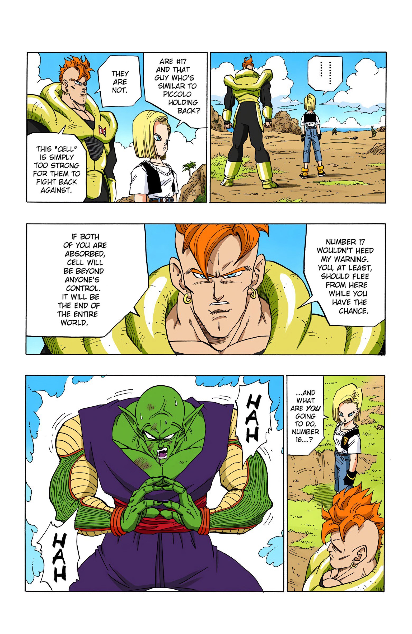 DBZ Perfect Cell Saga (Colored)