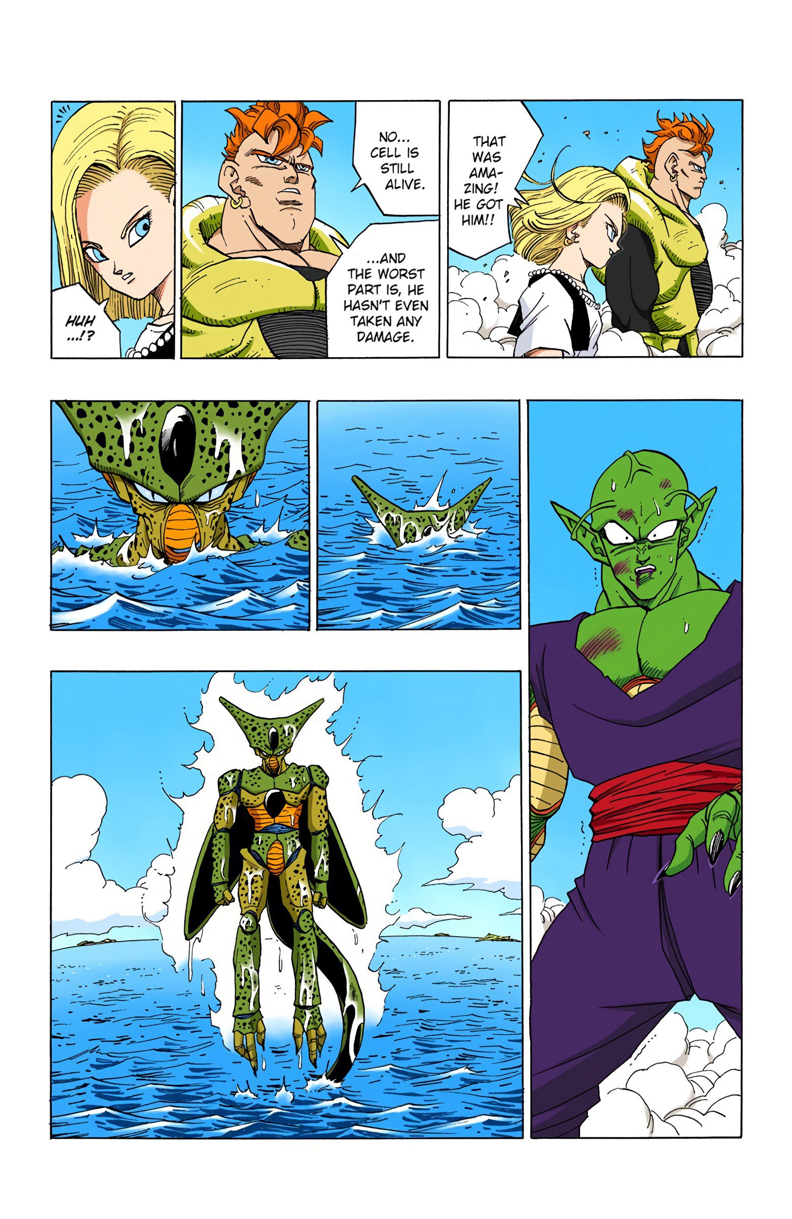 DBZ Perfect Cell Saga (Colored)