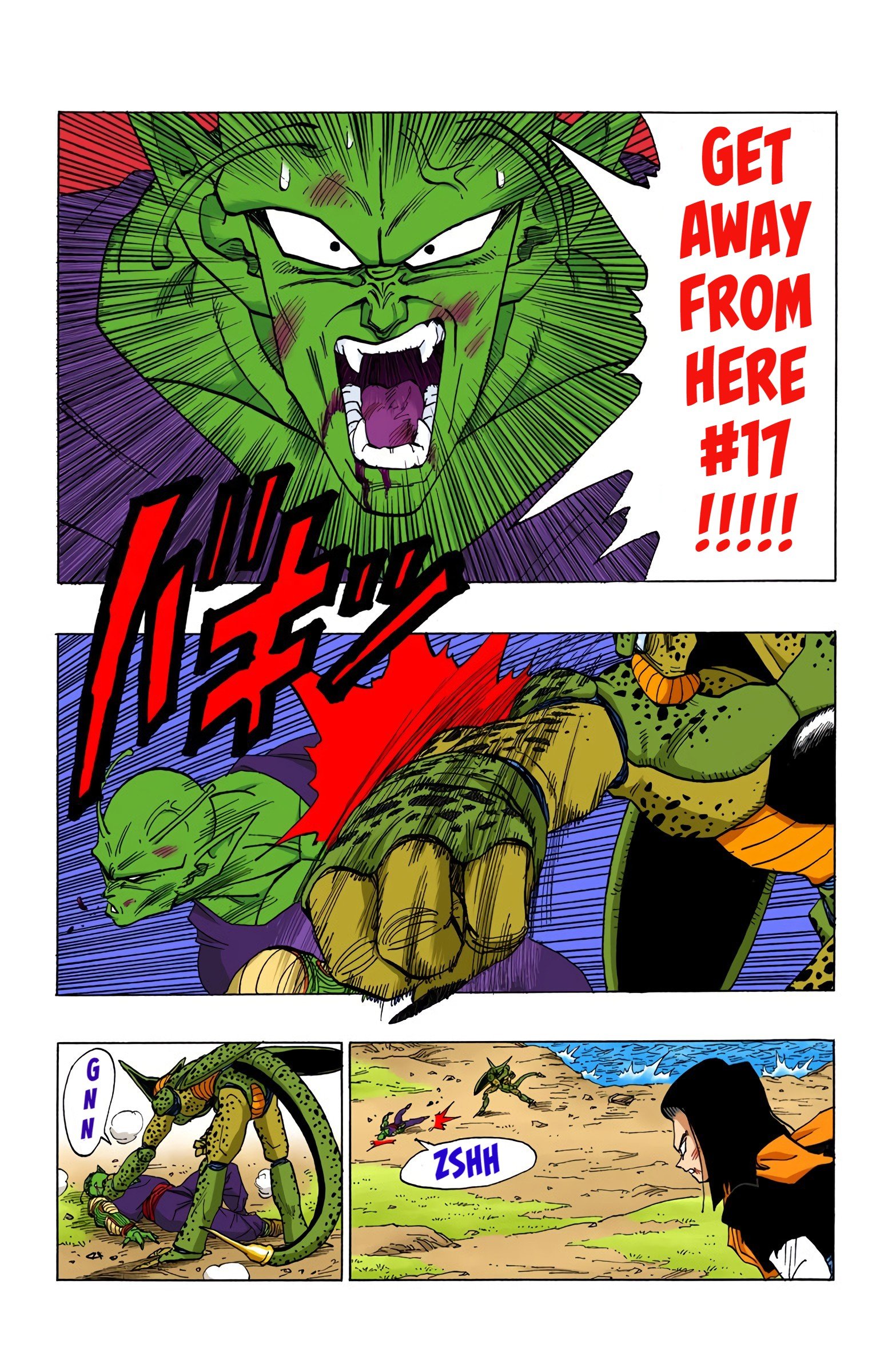 DBZ Perfect Cell Saga (Colored)