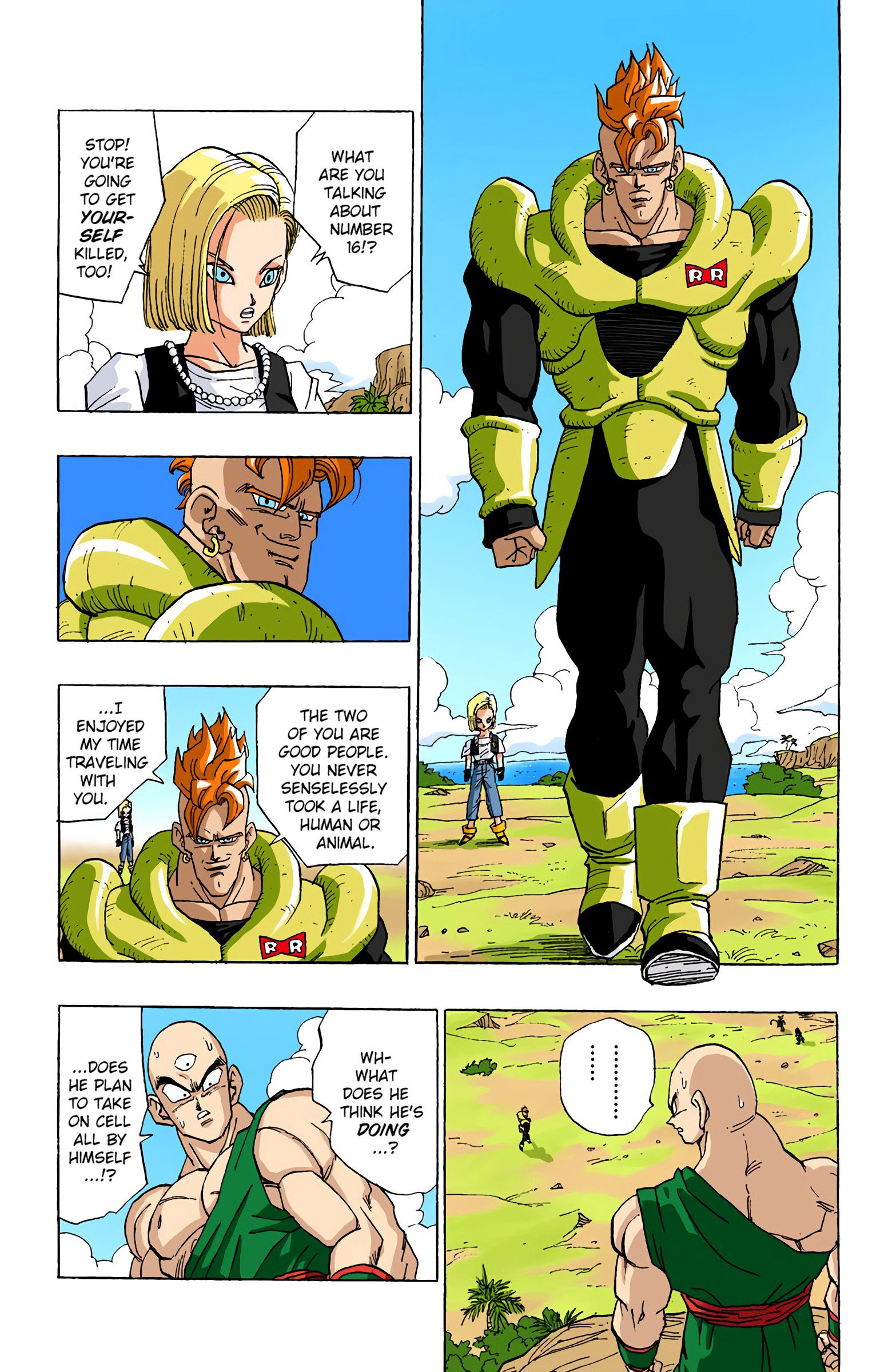 DBZ Perfect Cell Saga (Colored)