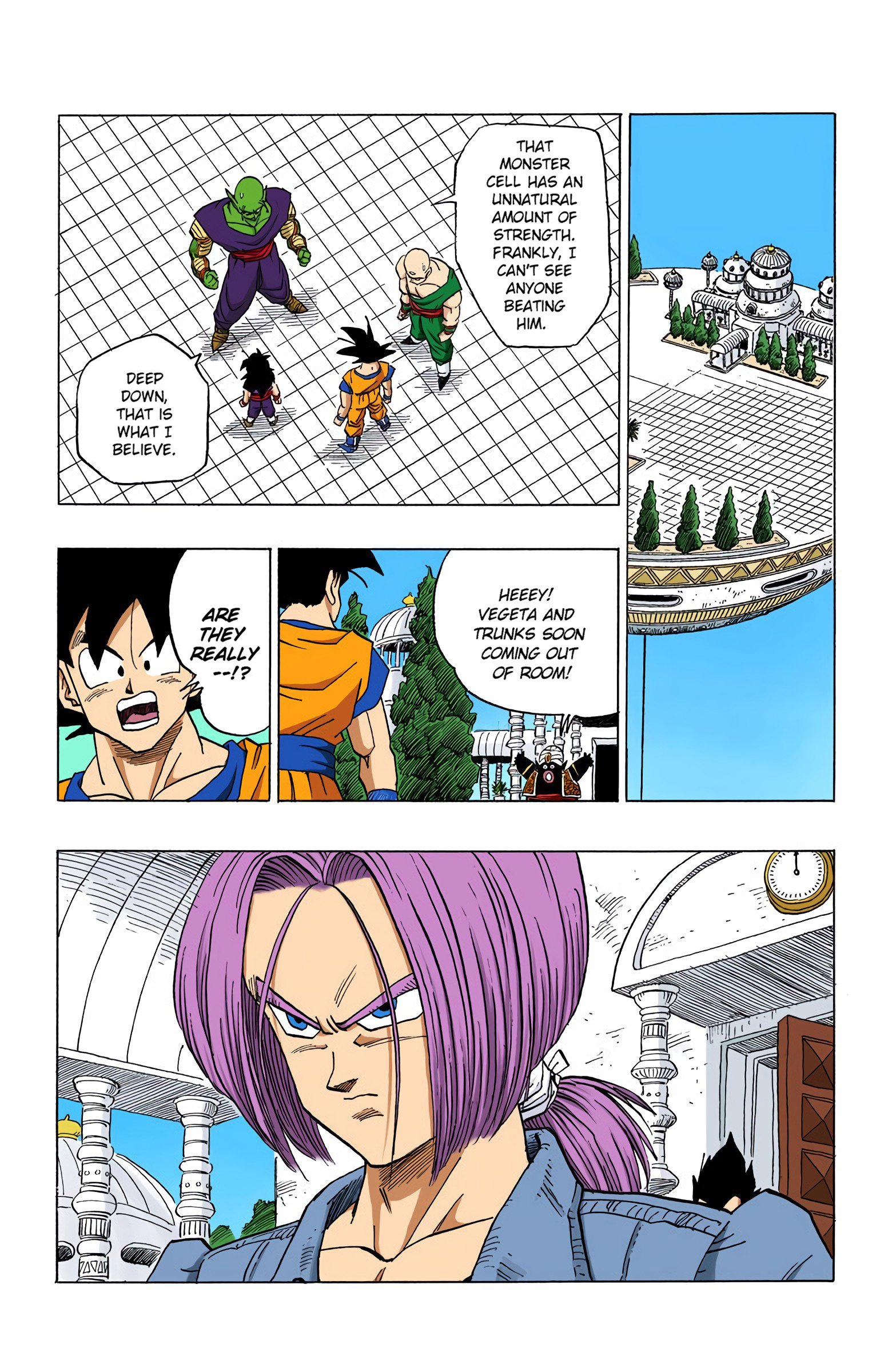 DBZ Perfect Cell Saga (Colored)