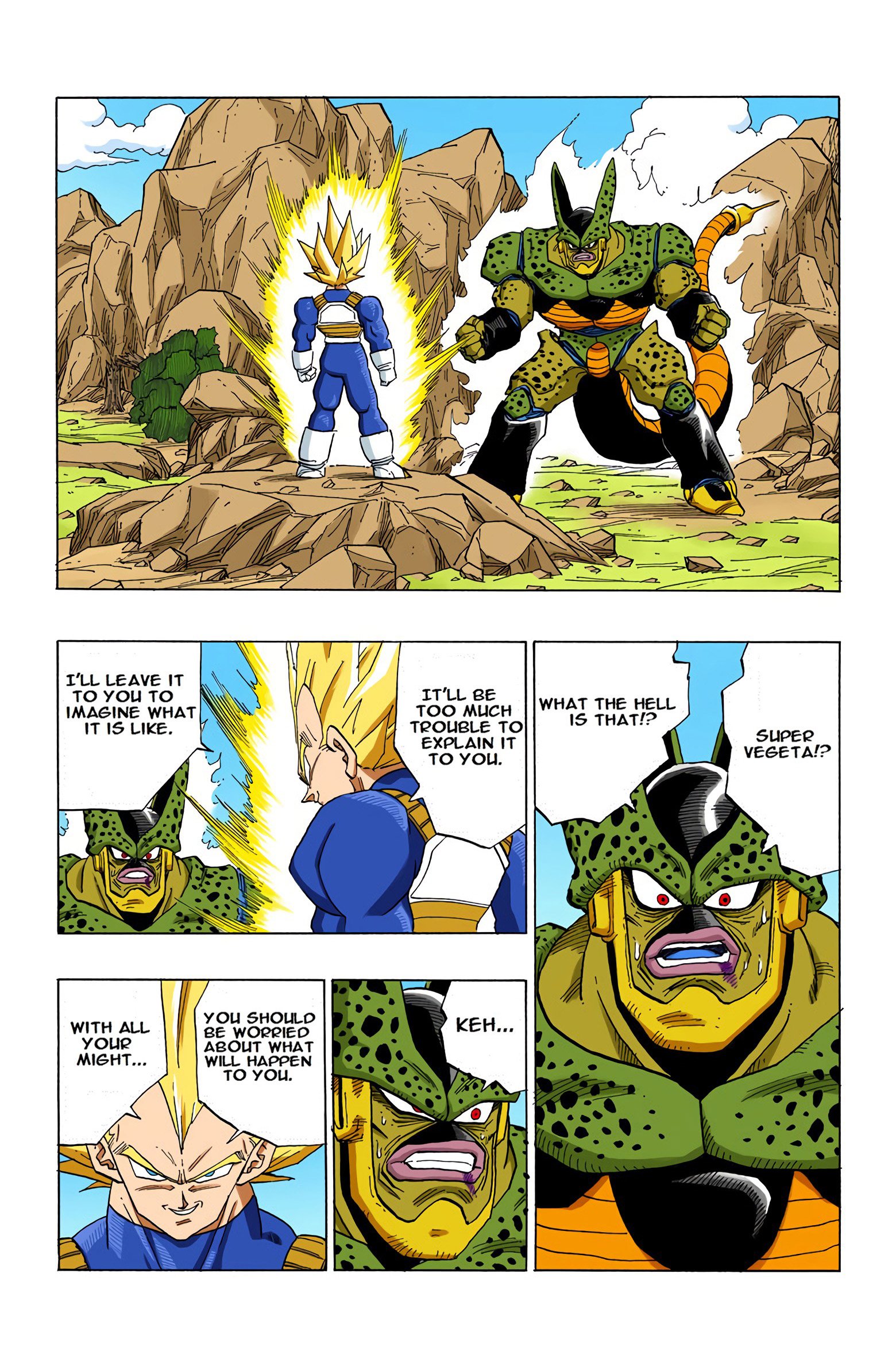 DBZ Perfect Cell Saga (Colored)