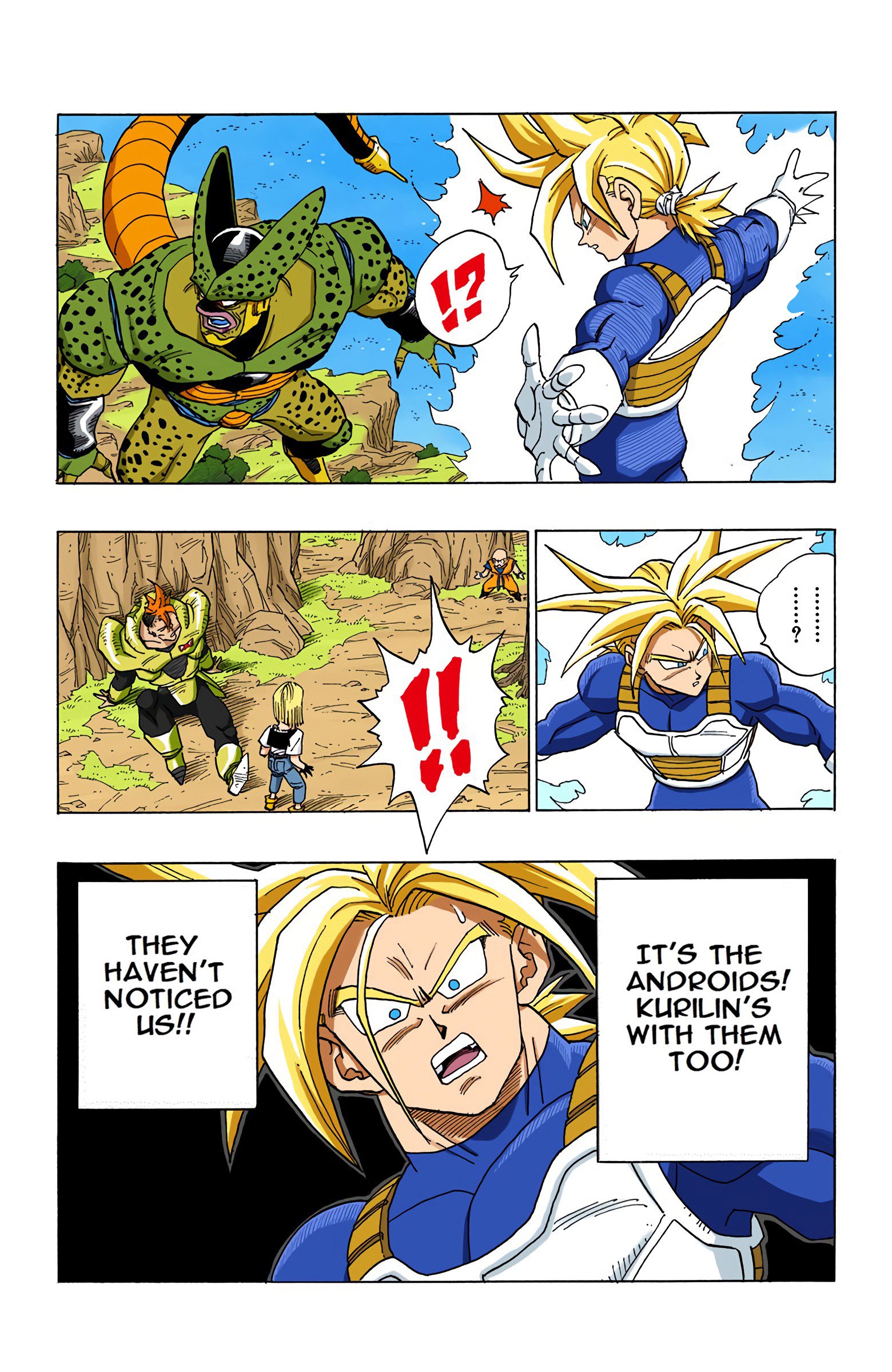 DBZ Perfect Cell Saga (Colored)