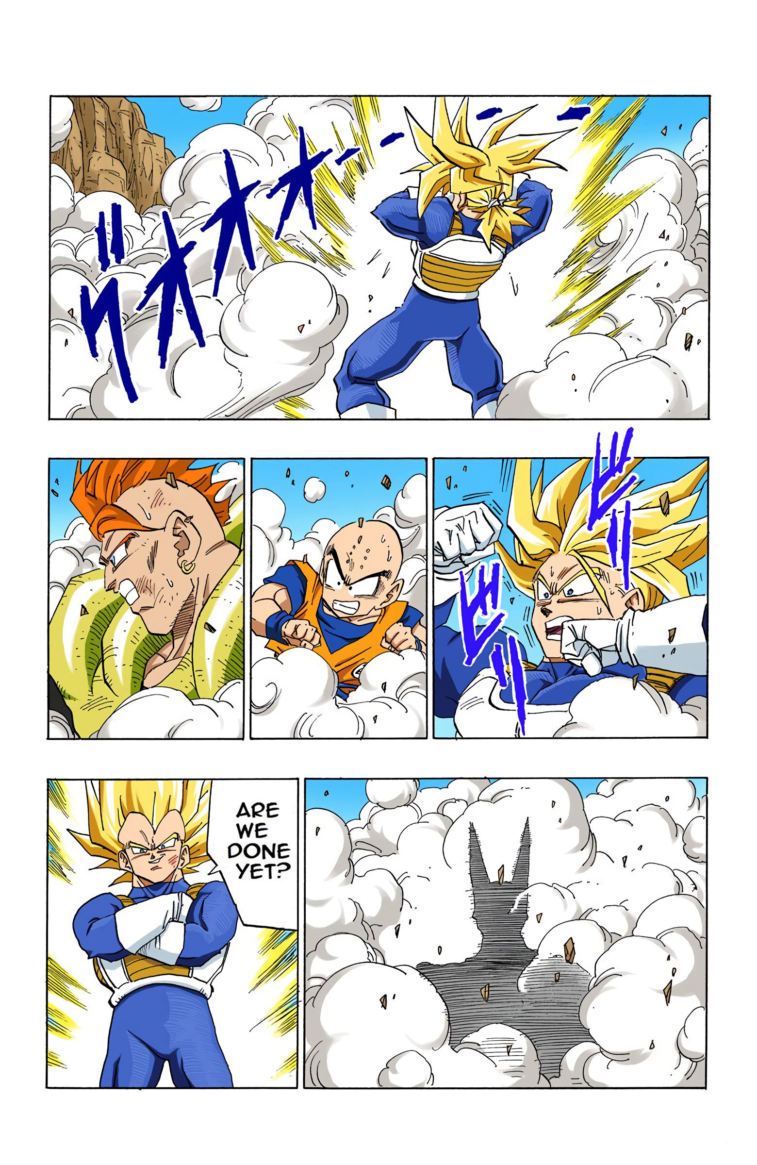 DBZ Perfect Cell Saga (Colored)