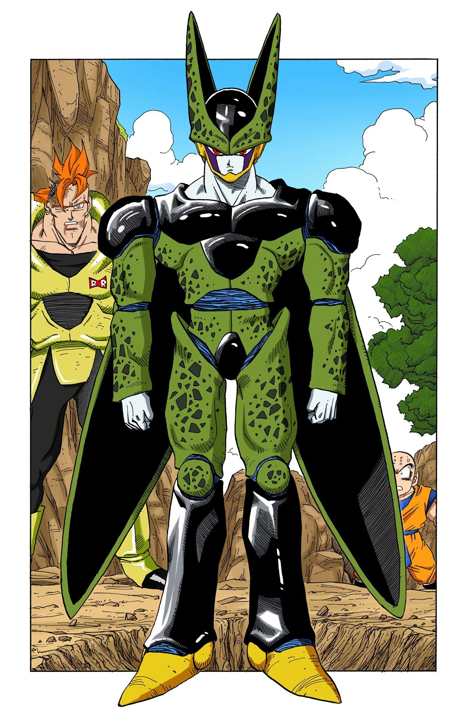 DBZ Perfect Cell Saga (Colored)