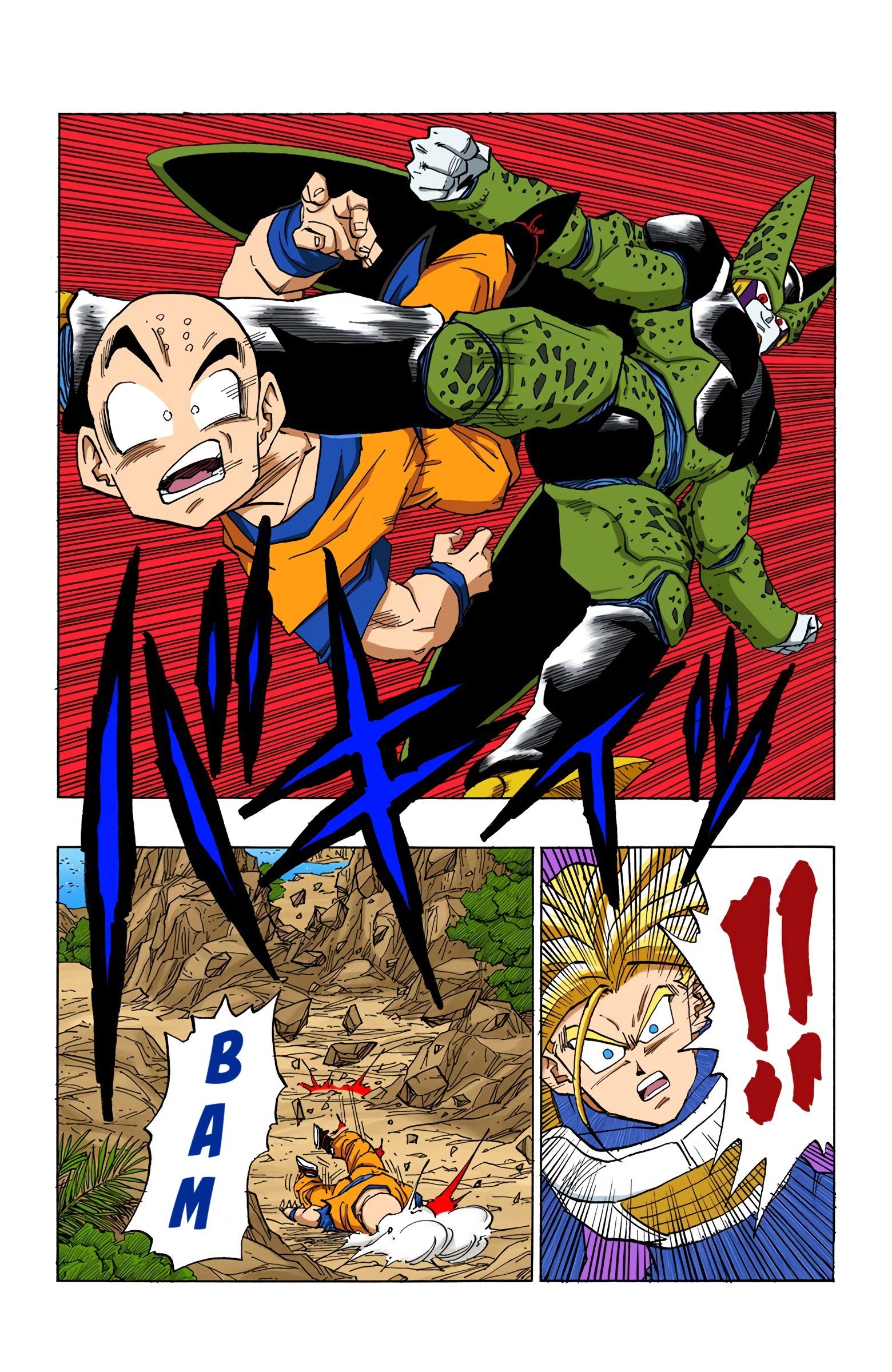 DBZ Perfect Cell Saga (Colored)