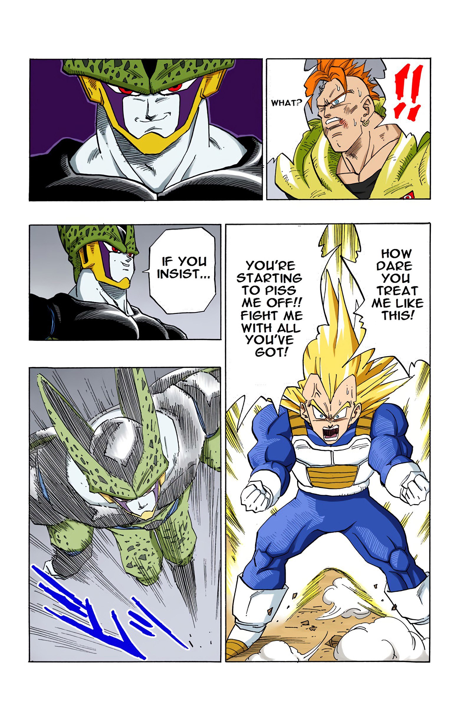 DBZ Perfect Cell Saga (Colored)