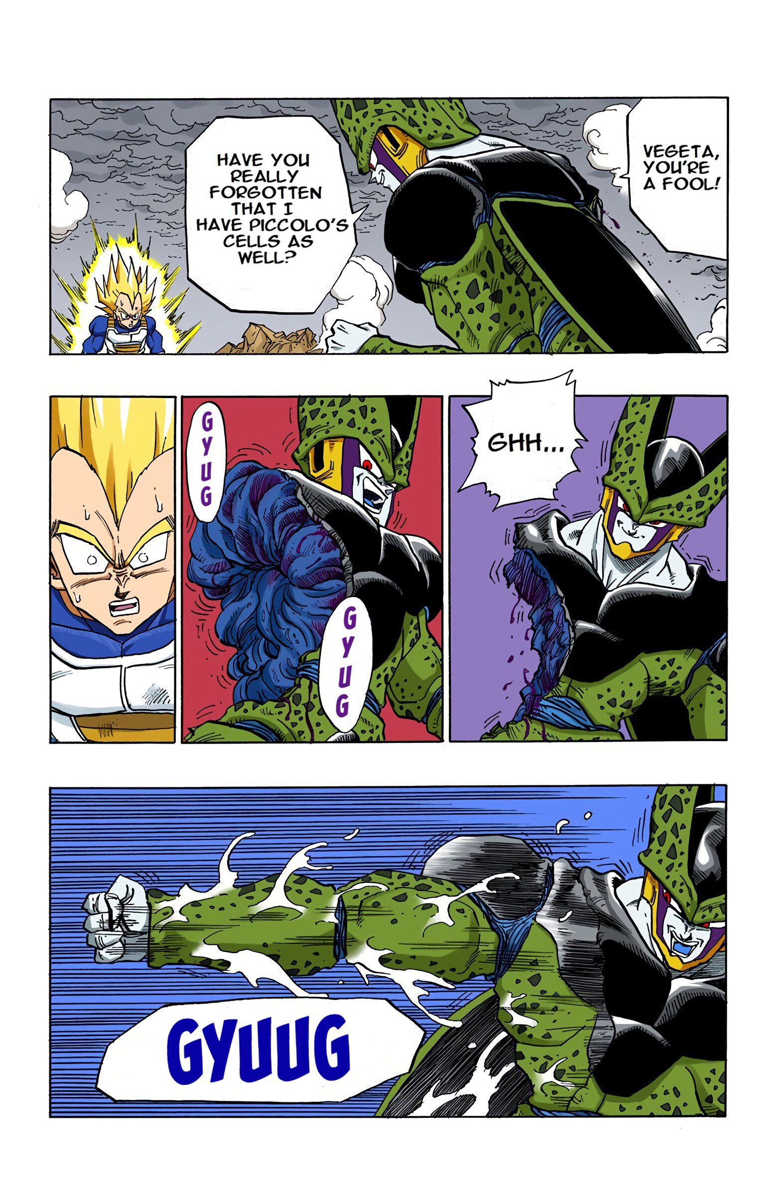 DBZ Perfect Cell Saga (Colored)