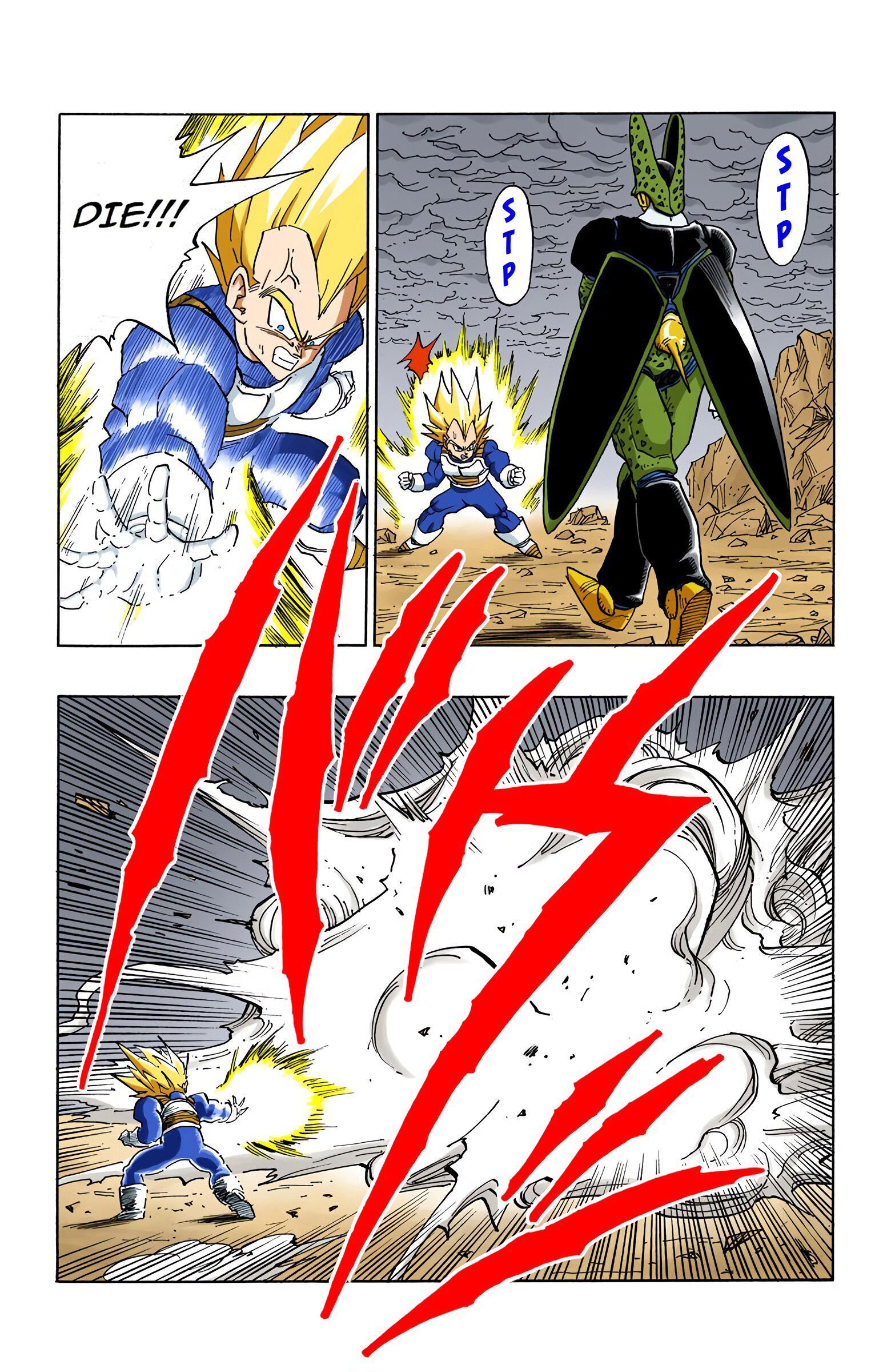 DBZ Perfect Cell Saga (Colored)