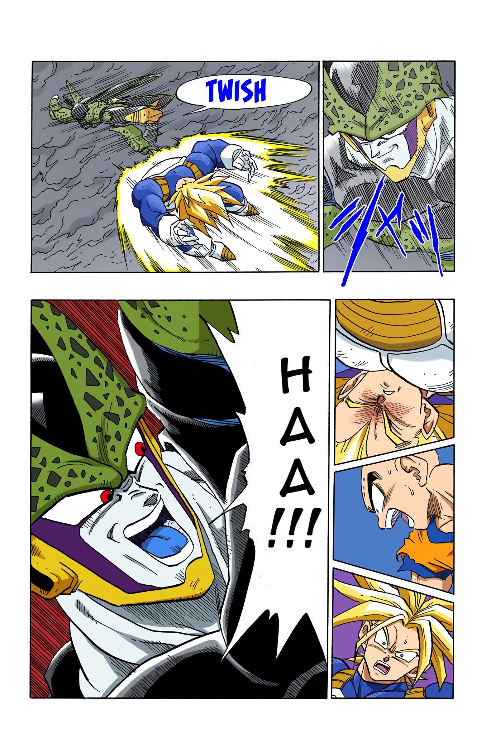 DBZ Perfect Cell Saga (Colored)