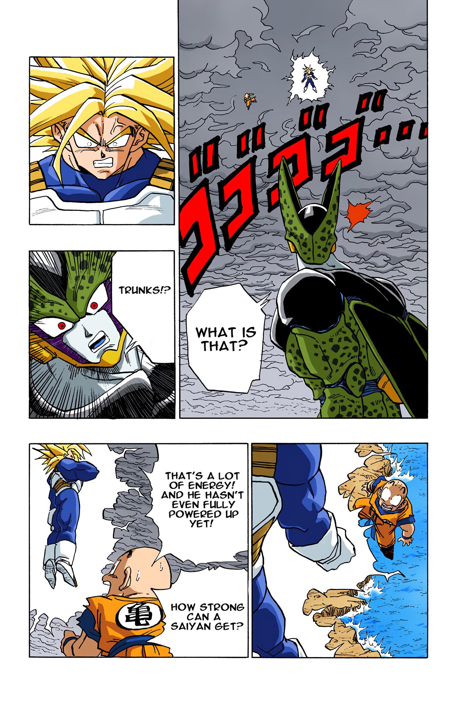 DBZ Perfect Cell Saga (Colored)