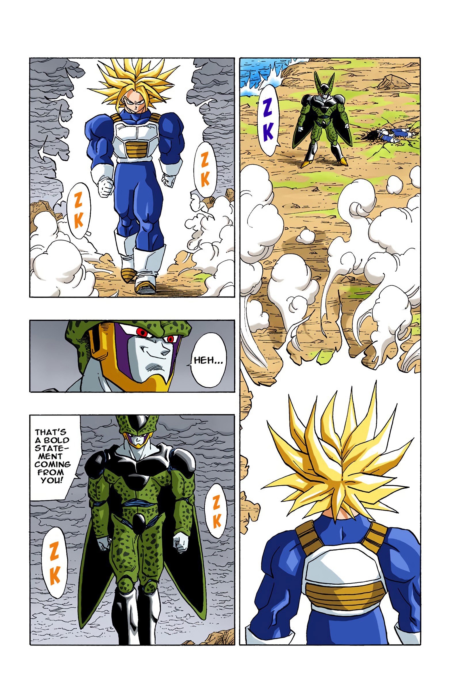 DBZ Perfect Cell Saga (Colored)