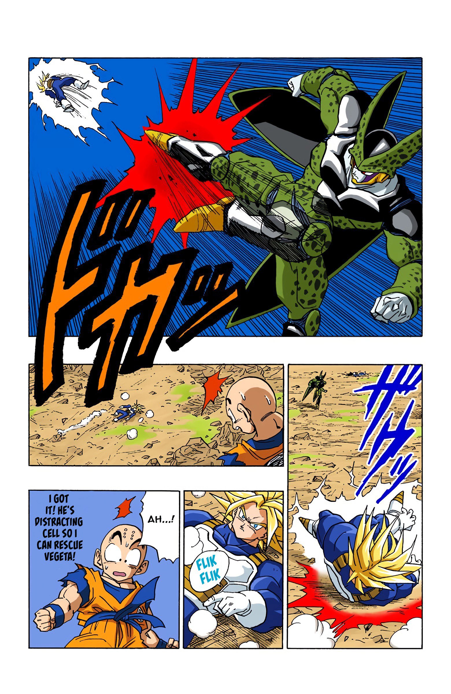 DBZ Perfect Cell Saga (Colored)