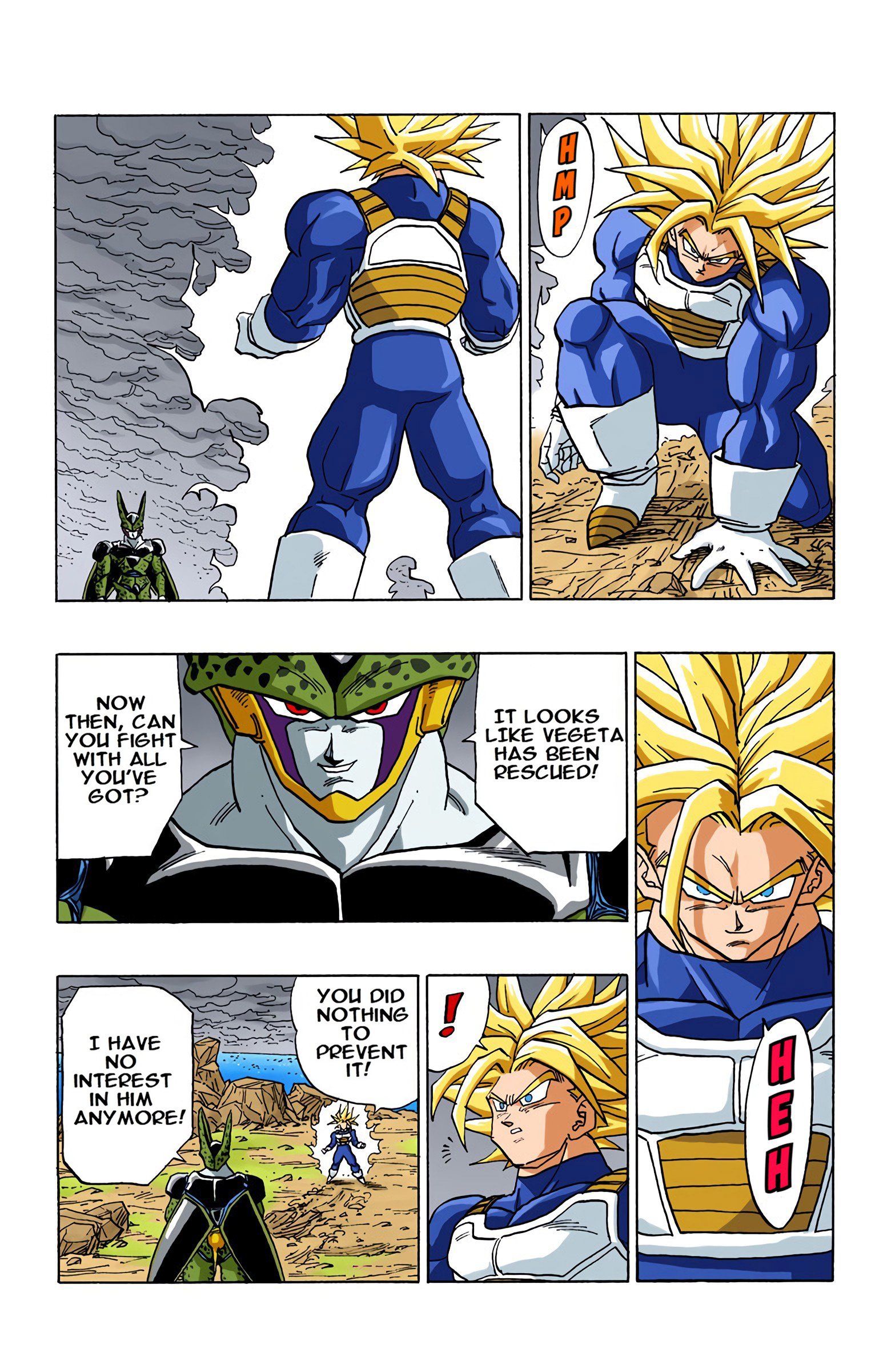 DBZ Perfect Cell Saga (Colored)