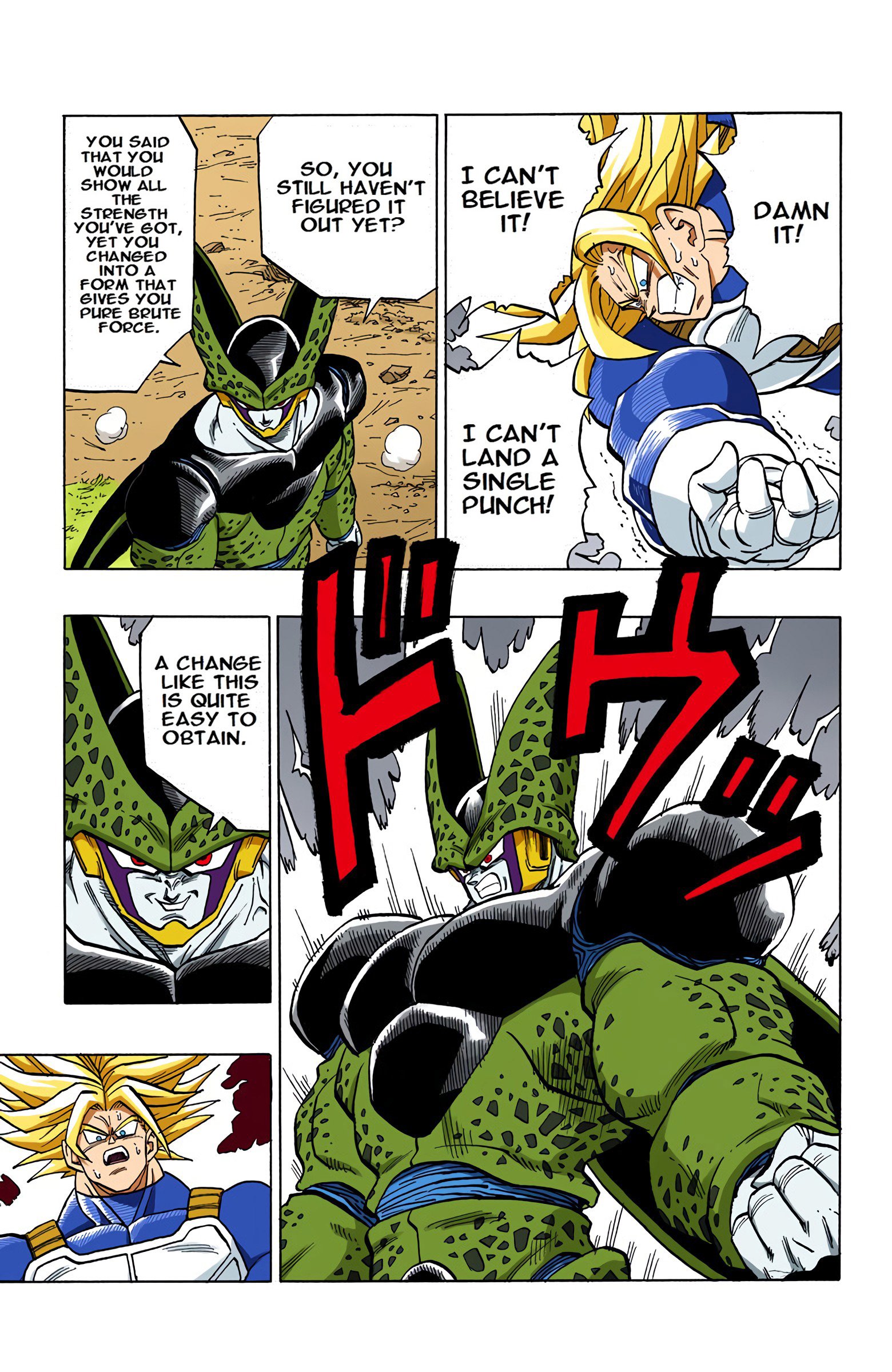 DBZ Perfect Cell Saga (Colored)