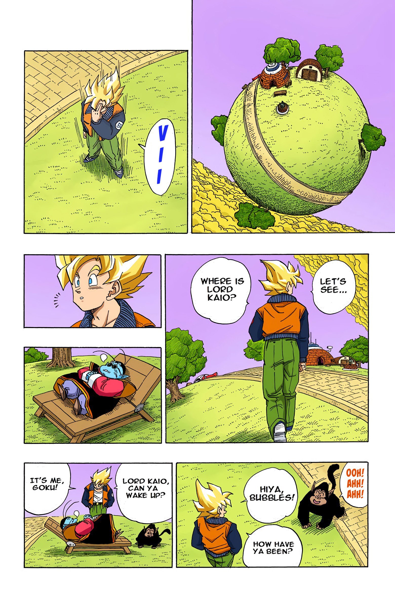 DBZ Perfect Cell Saga (Colored)