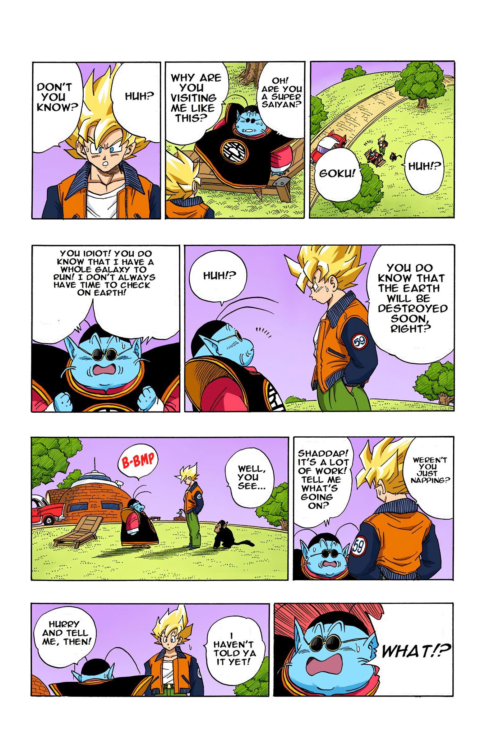 DBZ Perfect Cell Saga (Colored)