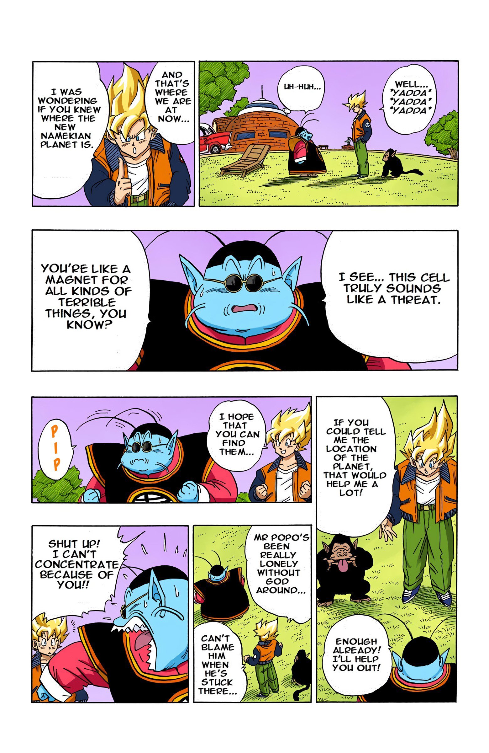 DBZ Perfect Cell Saga (Colored)