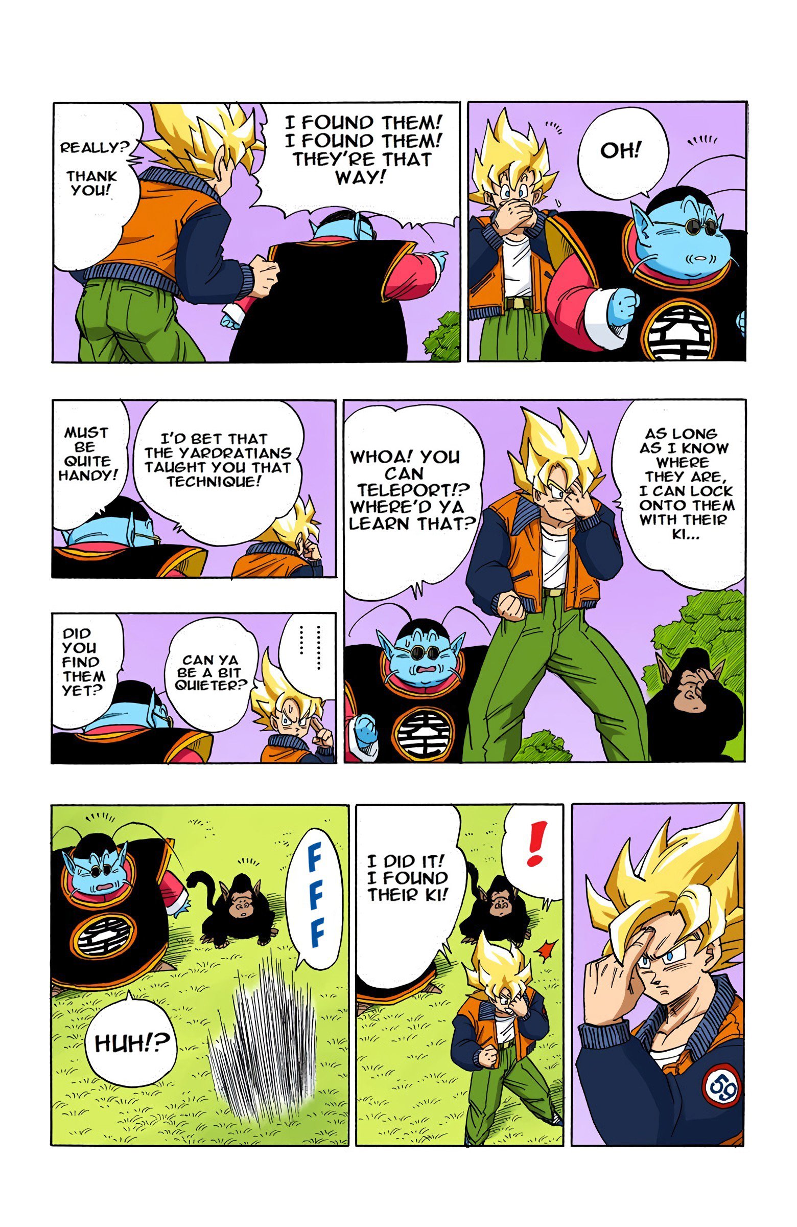 DBZ Perfect Cell Saga (Colored)