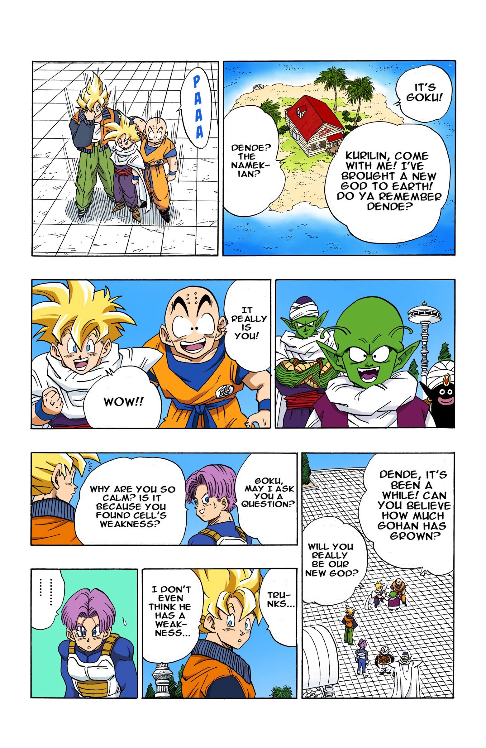 DBZ Perfect Cell Saga (Colored)