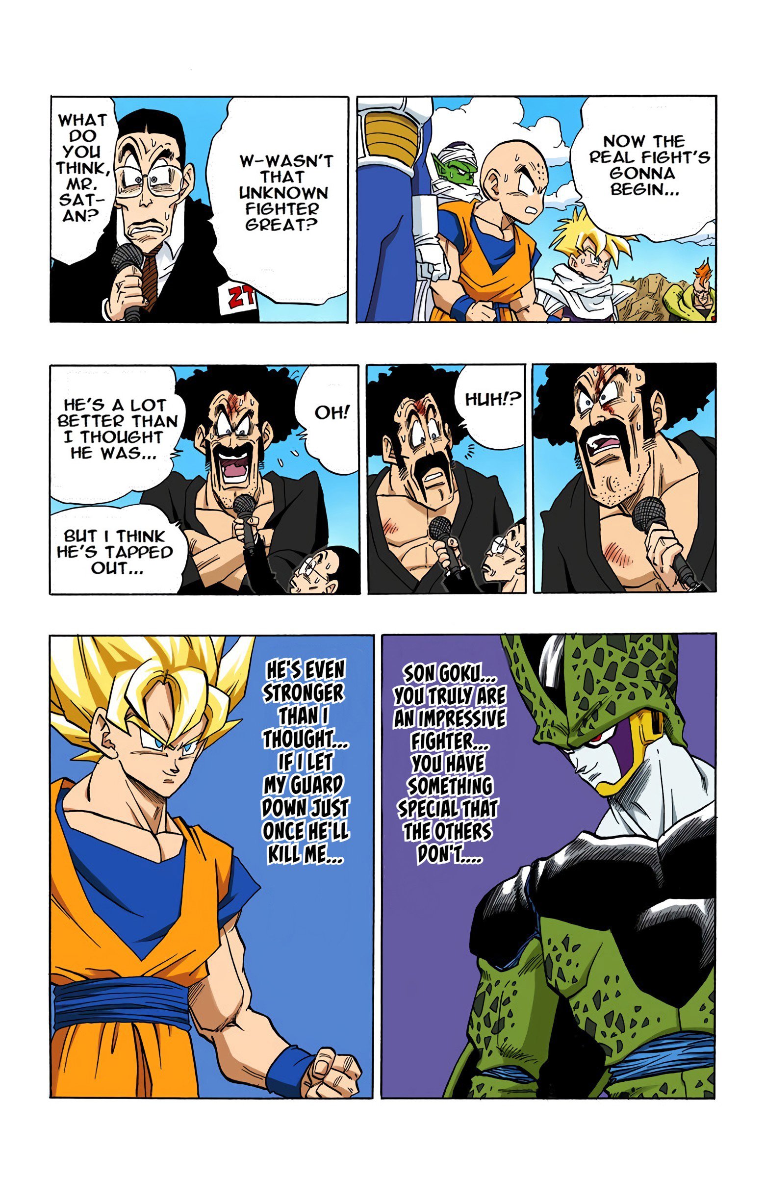 DBZ Perfect Cell Saga (Colored)