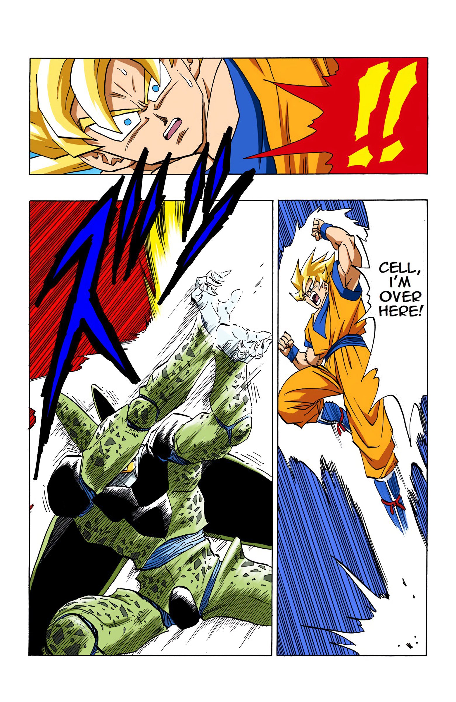 DBZ Perfect Cell Saga (Colored)