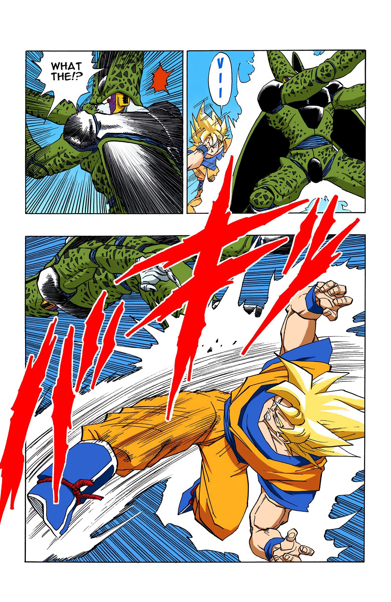 DBZ Perfect Cell Saga (Colored)