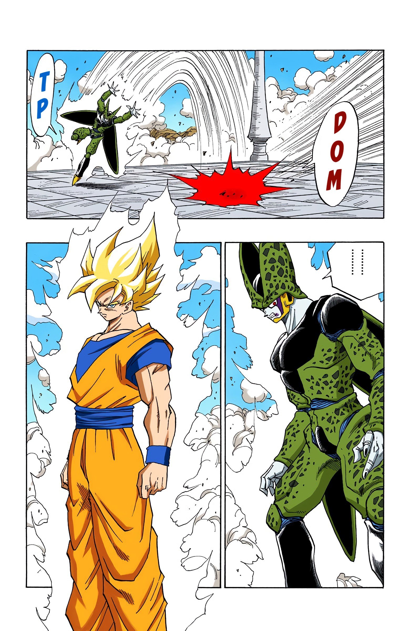 DBZ Perfect Cell Saga (Colored)