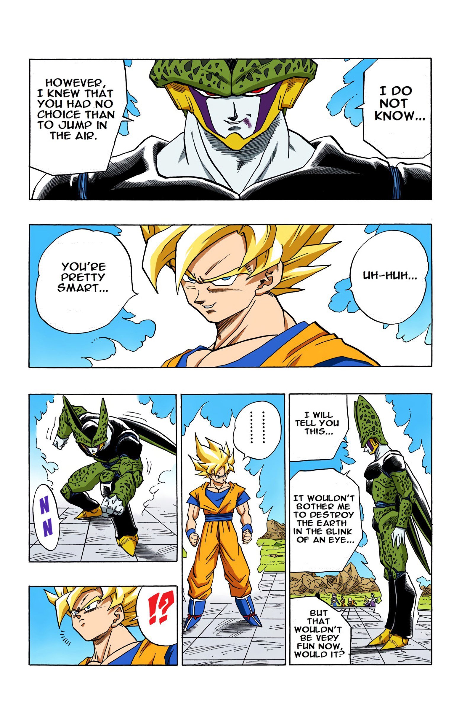 DBZ Perfect Cell Saga (Colored)