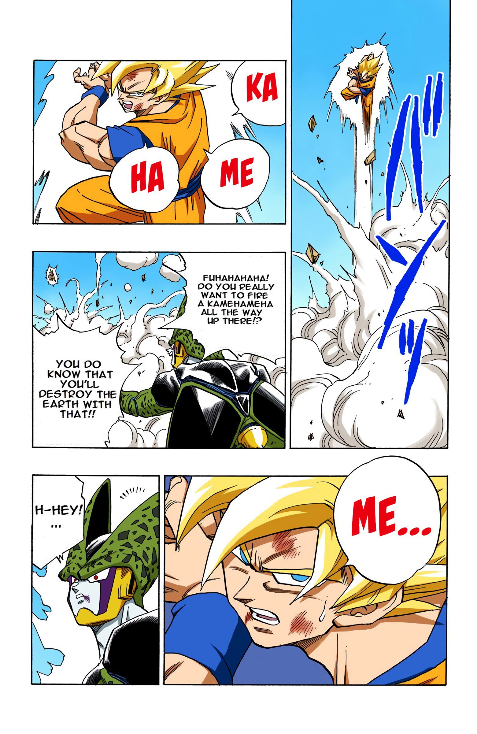 DBZ Perfect Cell Saga (Colored)