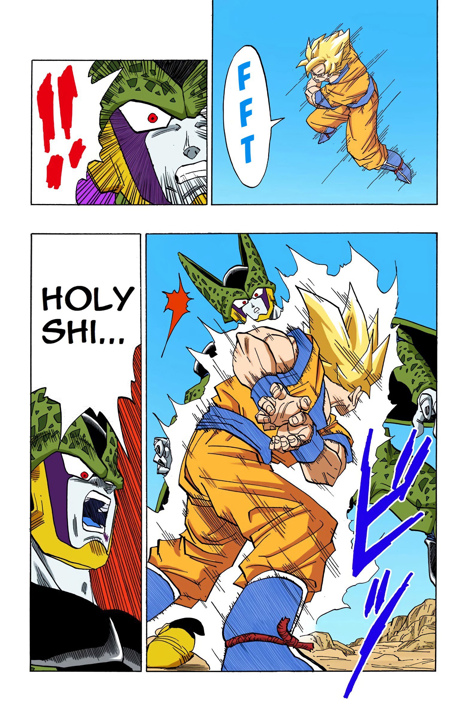 DBZ Perfect Cell Saga (Colored)