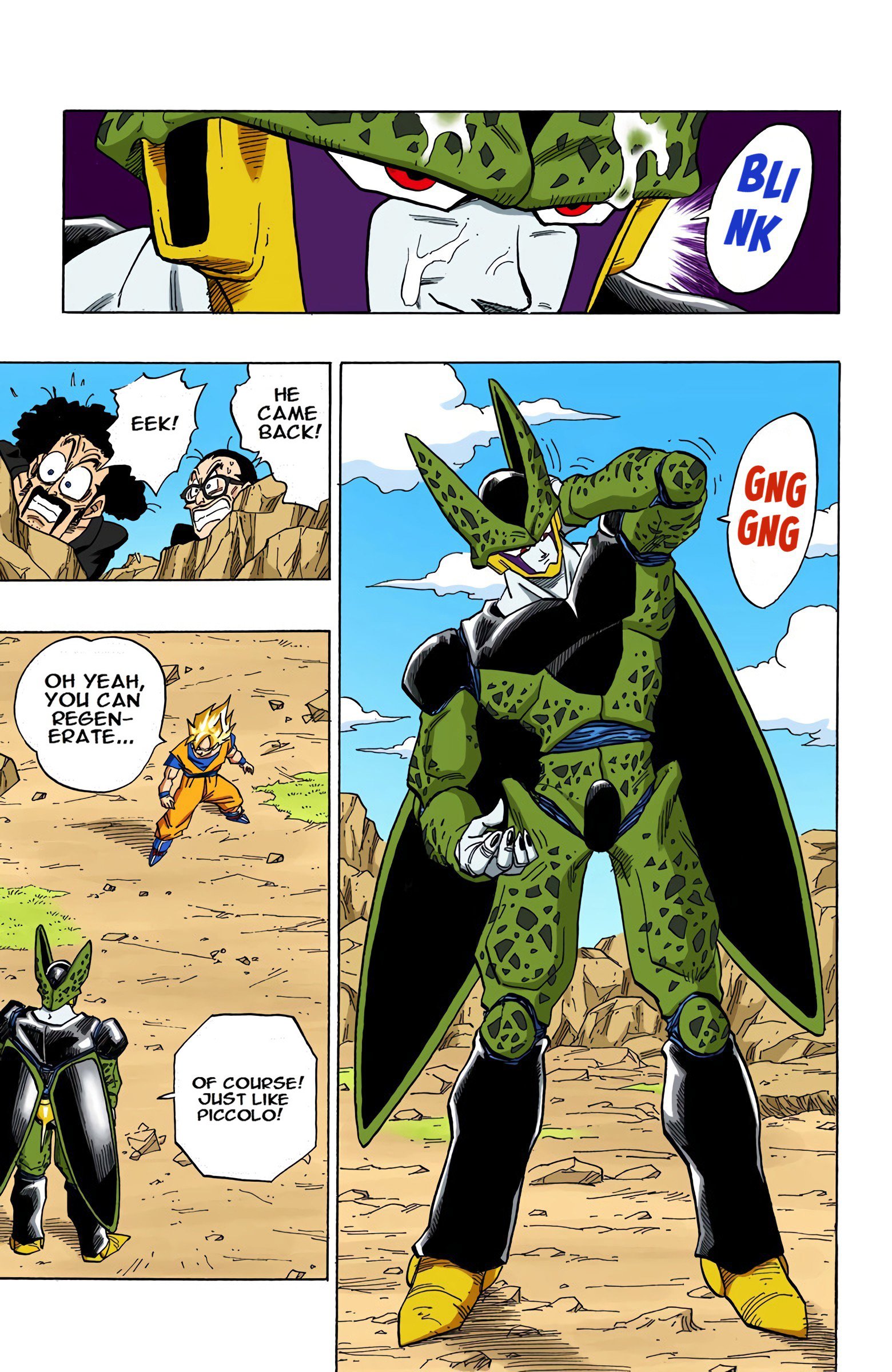 DBZ Perfect Cell Saga (Colored)