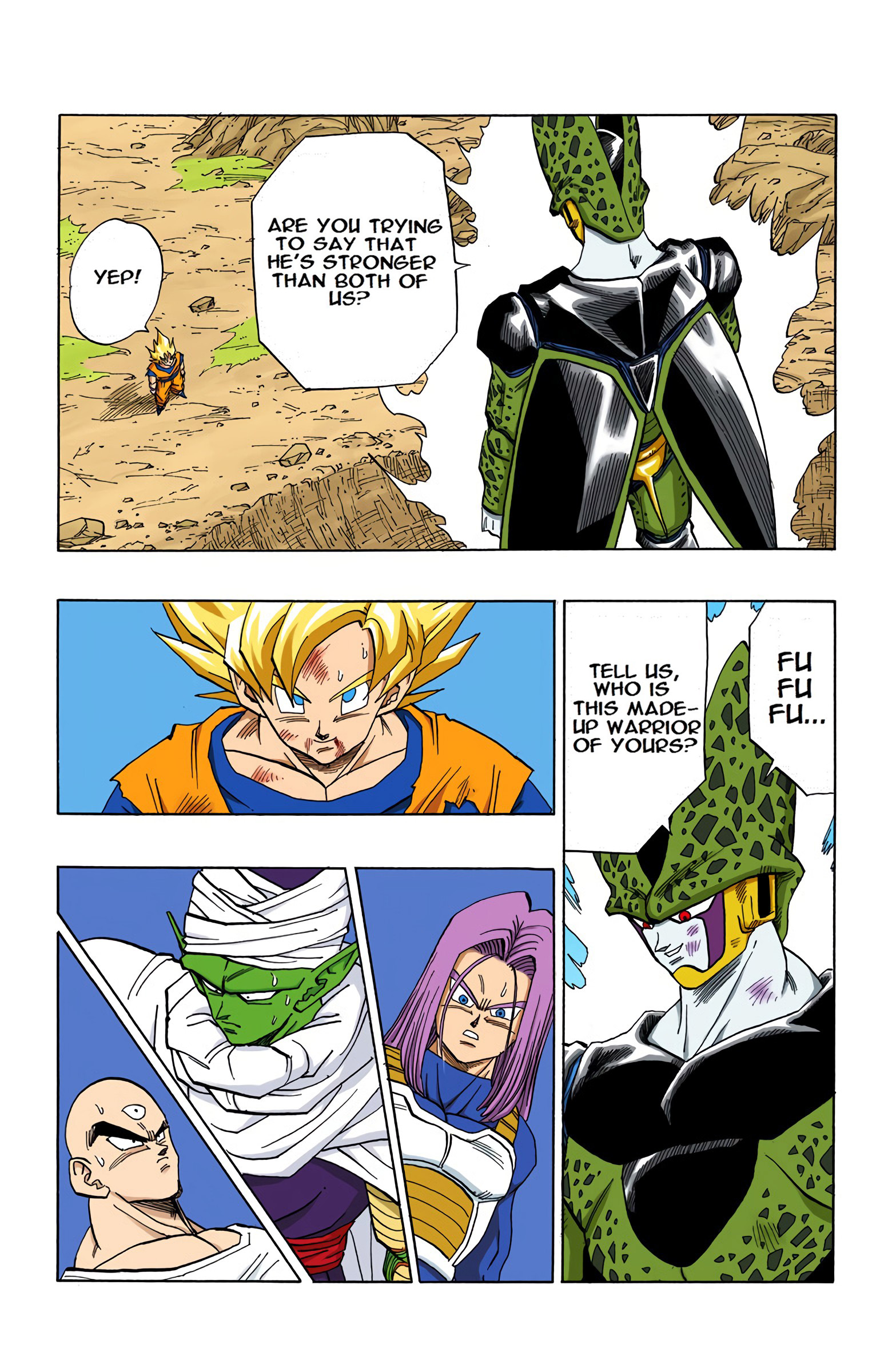 DBZ Perfect Cell Saga (Colored)