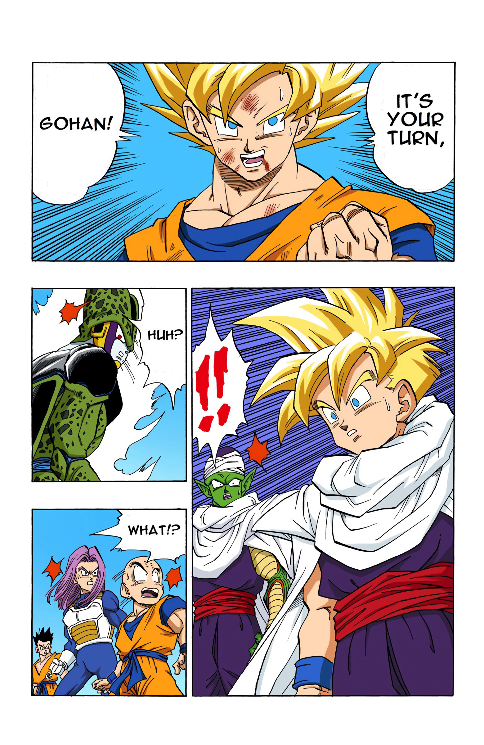 DBZ Perfect Cell Saga (Colored)