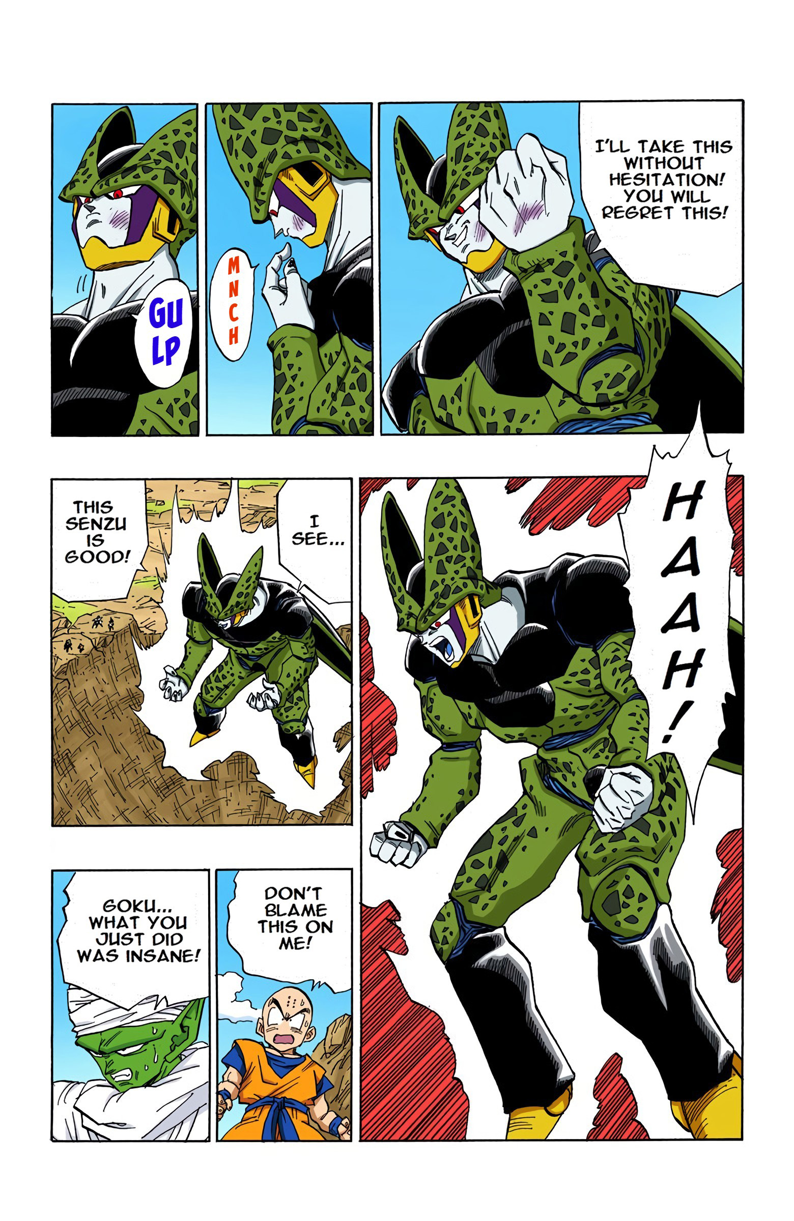 DBZ Perfect Cell Saga (Colored)