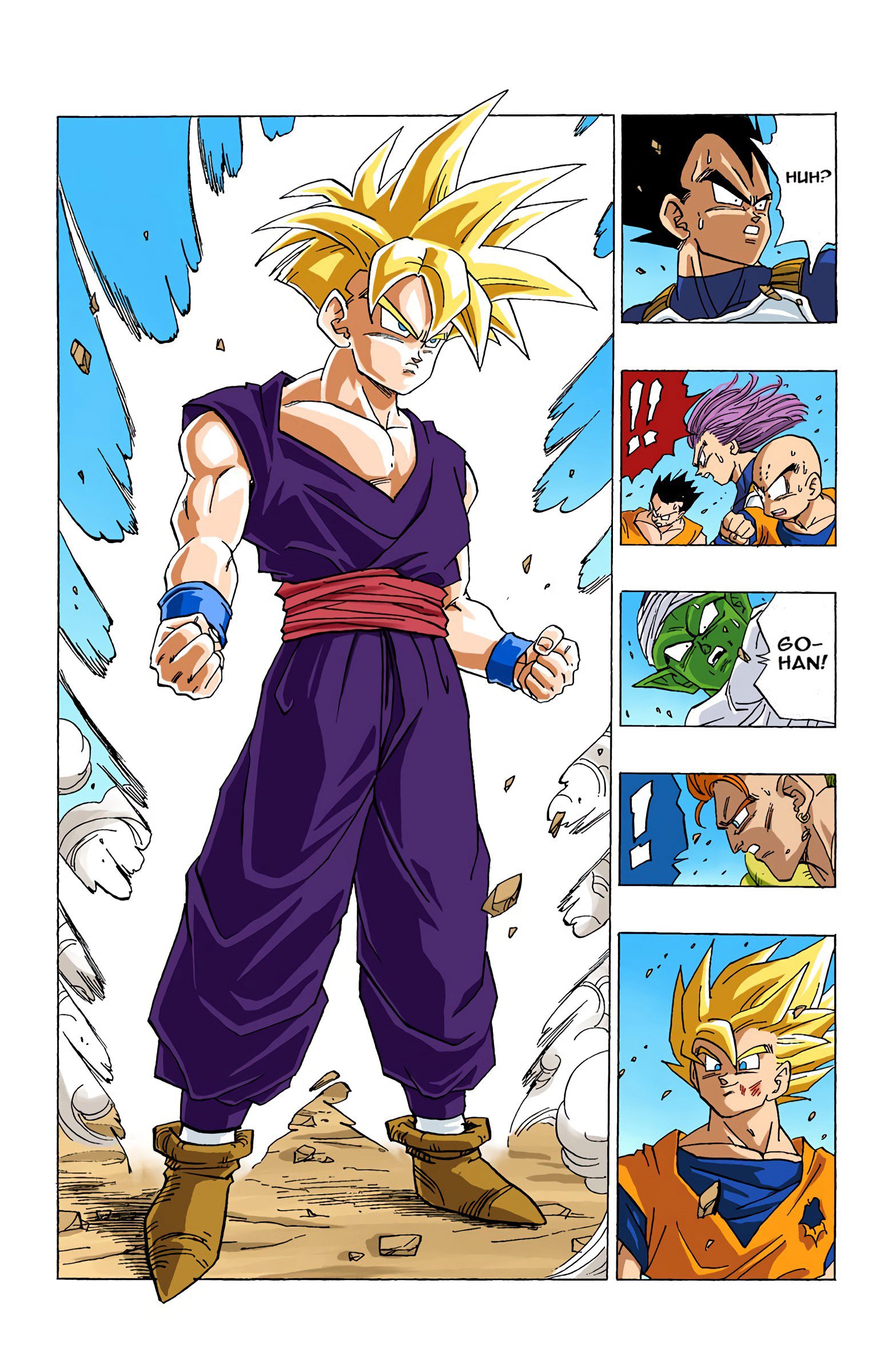 DBZ Perfect Cell Saga (Colored)