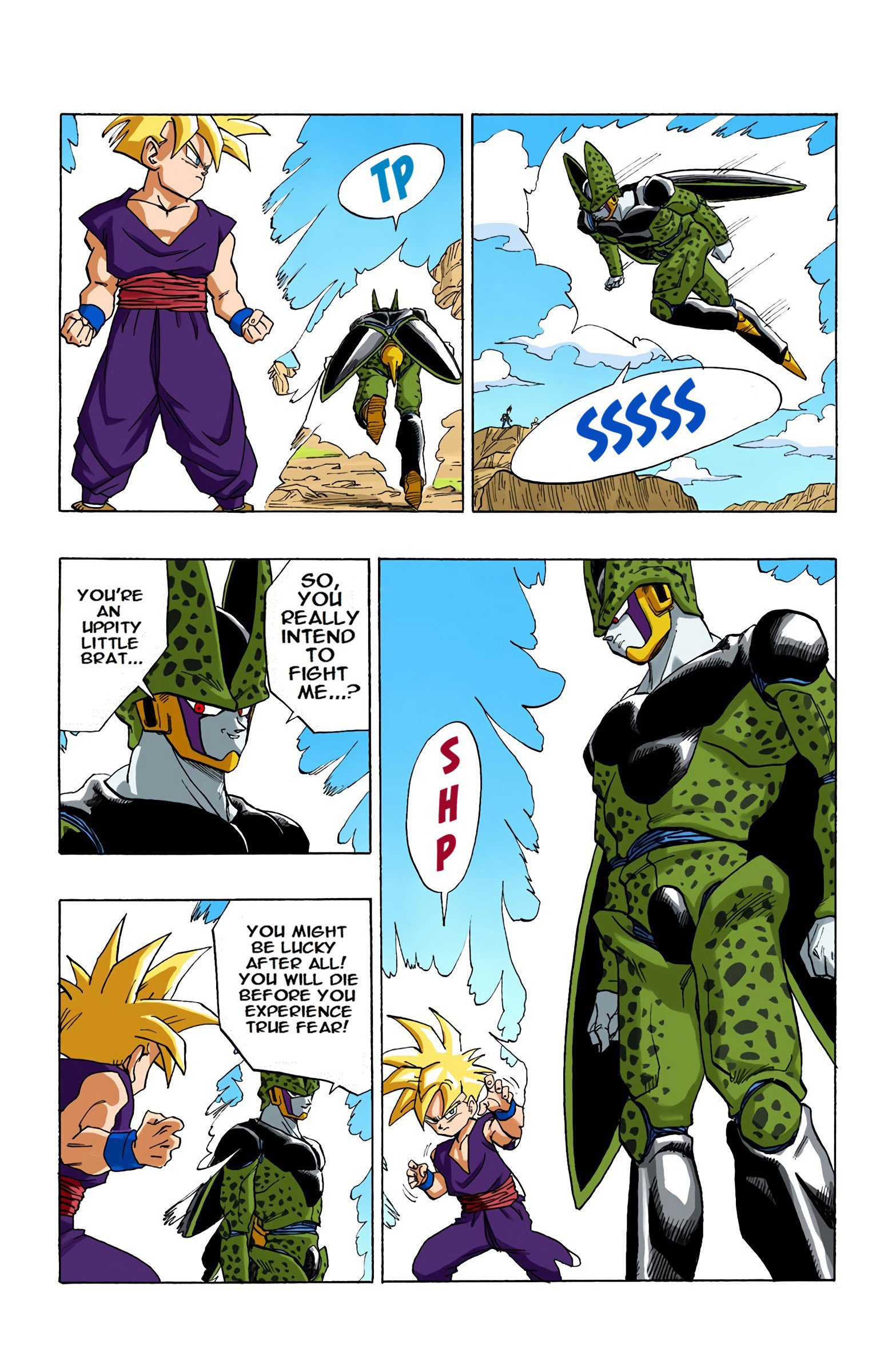 DBZ Perfect Cell Saga (Colored)